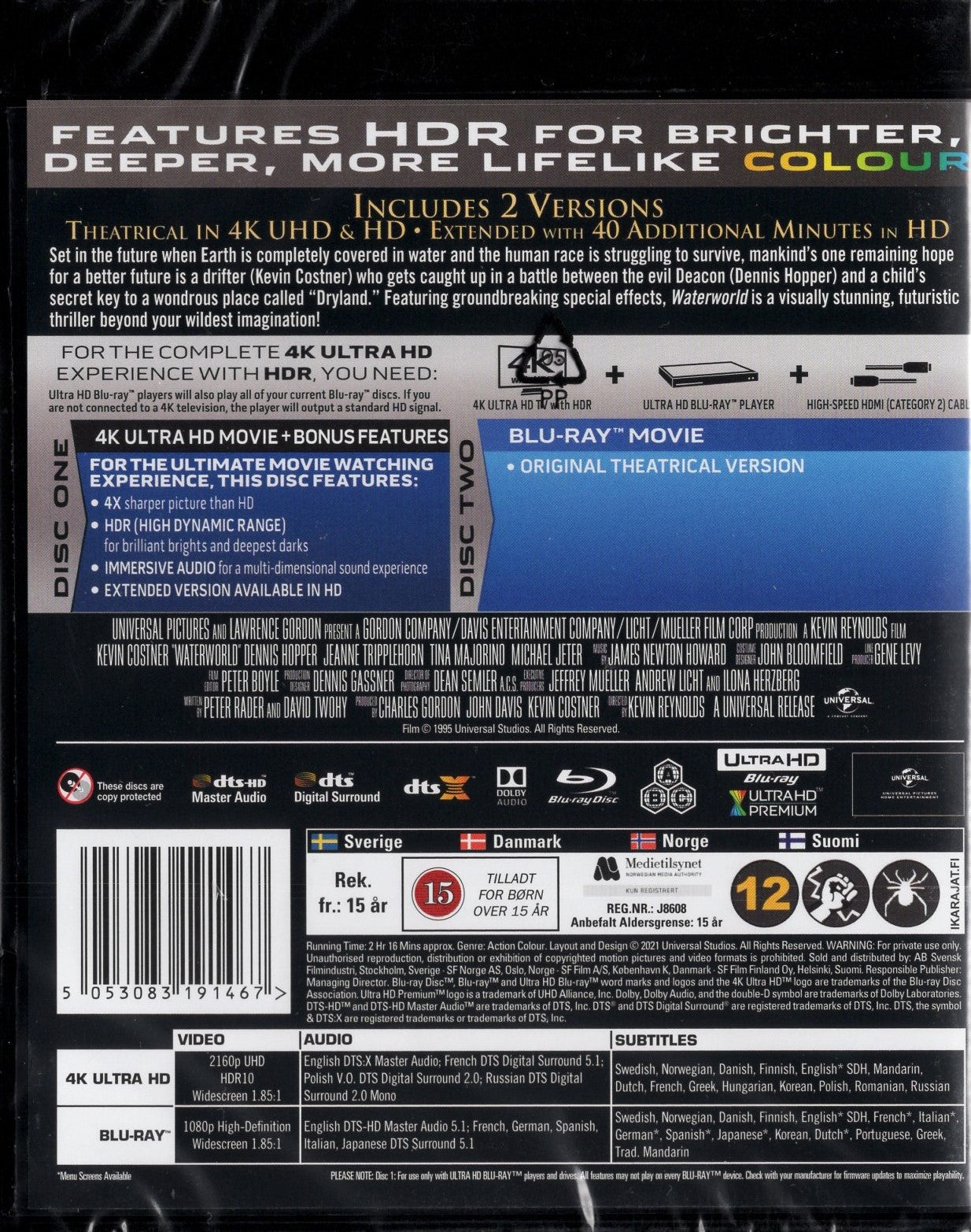 Waterworld (1995) 4K UHD