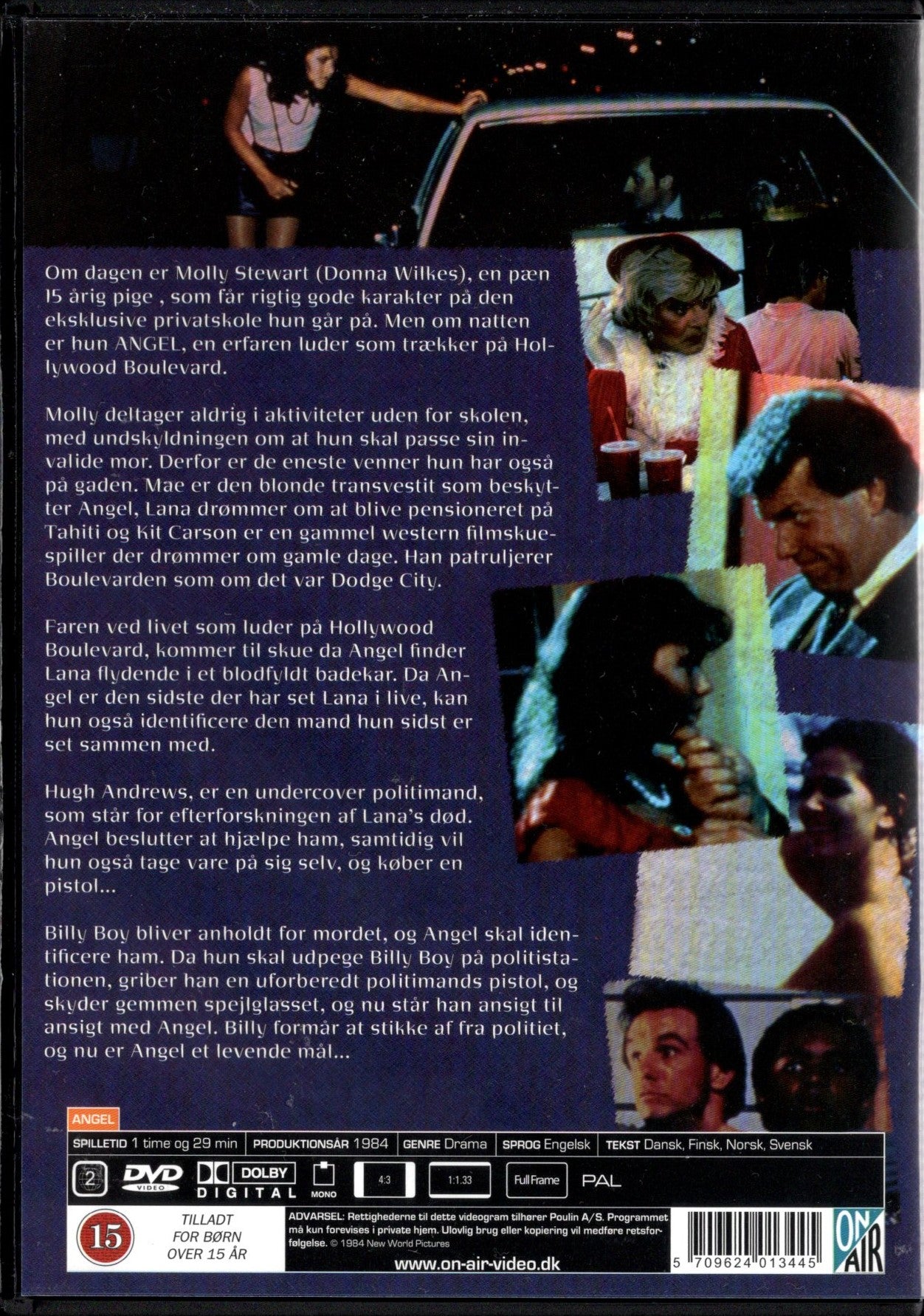 Angel (USA 1984) DVD KÄYTETTY
