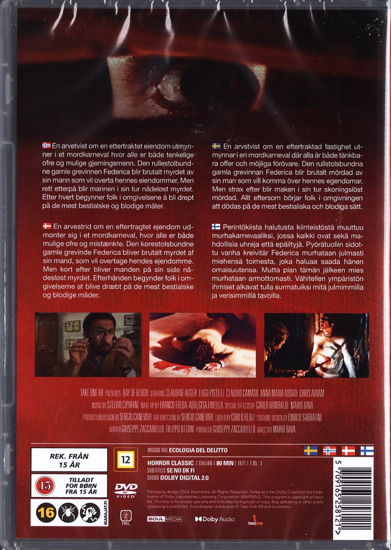 Bay of Blood – Verilöyly (1971) DVD