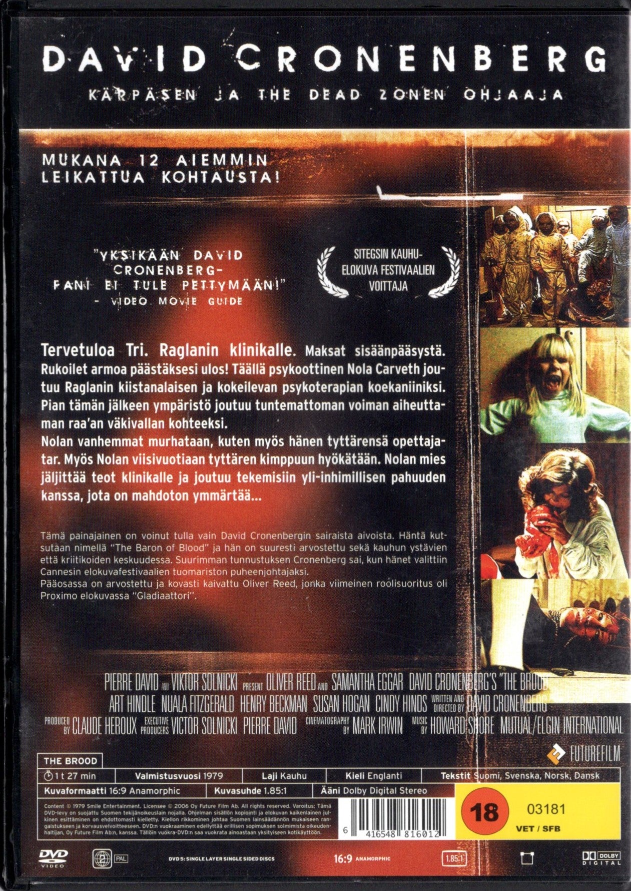 Brood (USA 1979) DVD KÄYTETTY