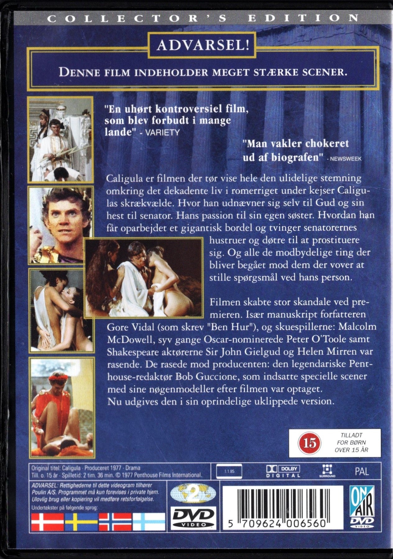 Caligula (Italia 1979) DVD KÄYTETTY