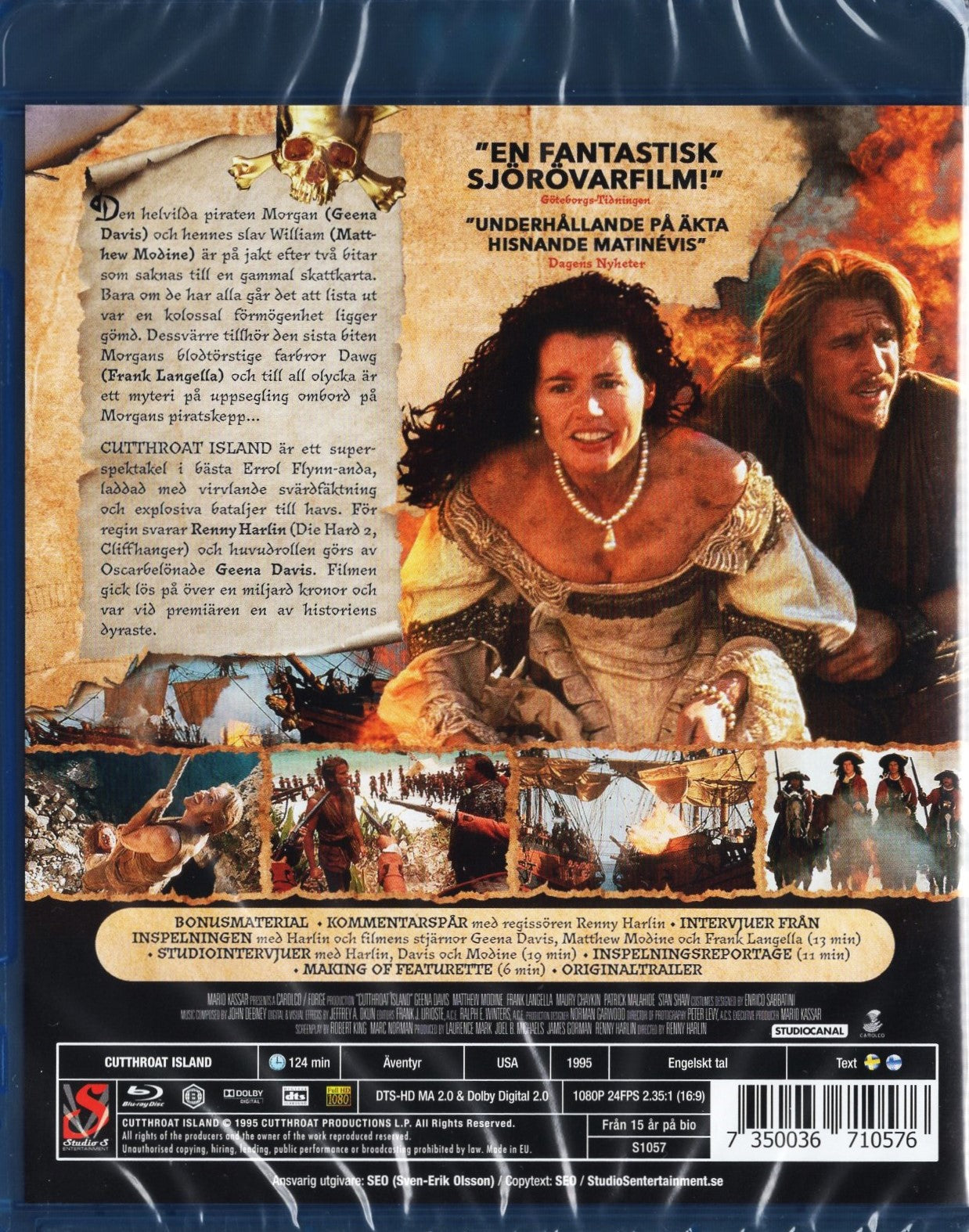 Cutthroat Island (USA 1995) BD
