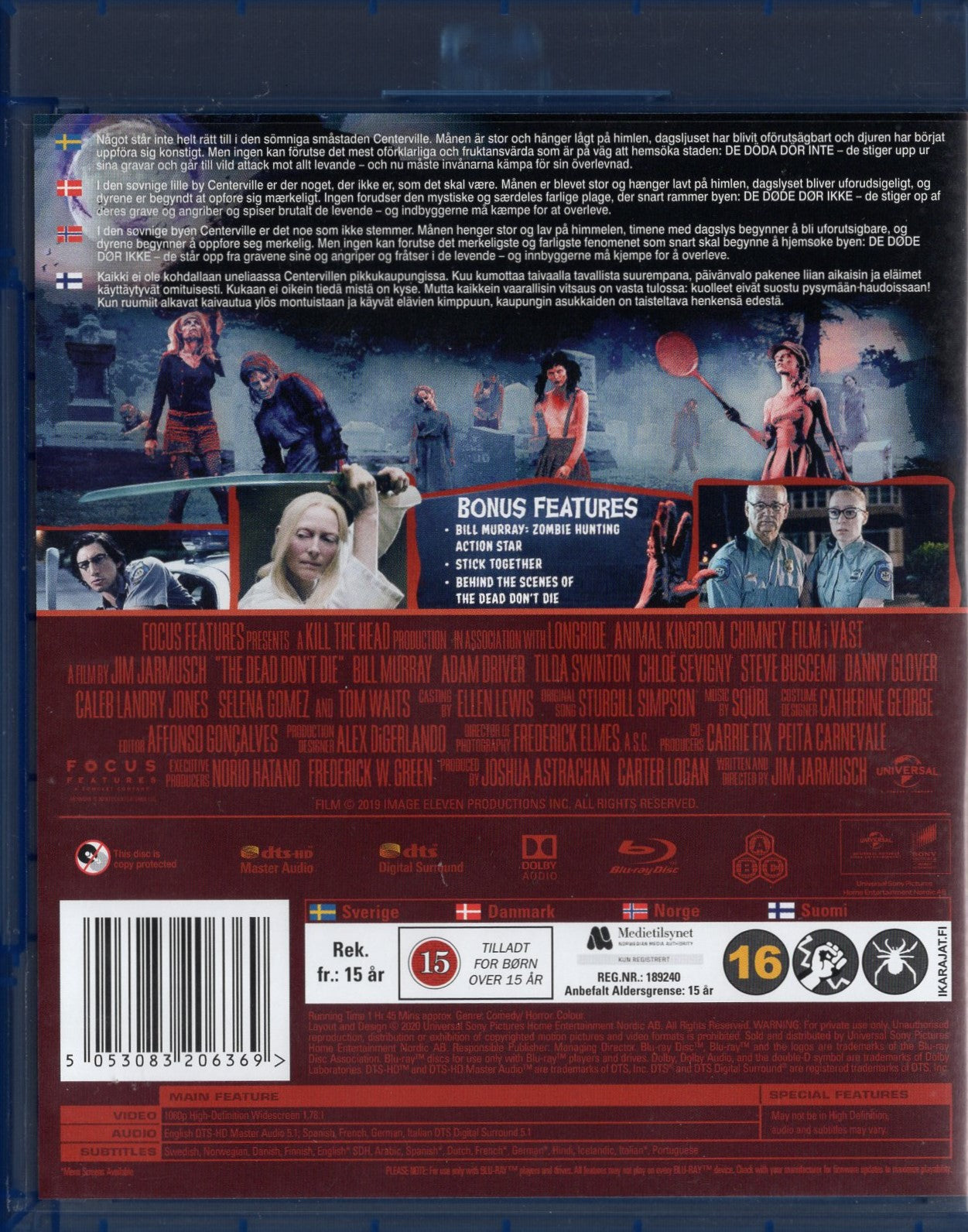 Dead Don’t Die (USA 2019) BD KÄYTETTY