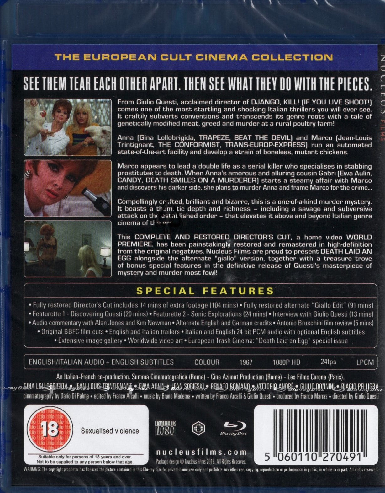 Death Laid an Egg (1968) BD