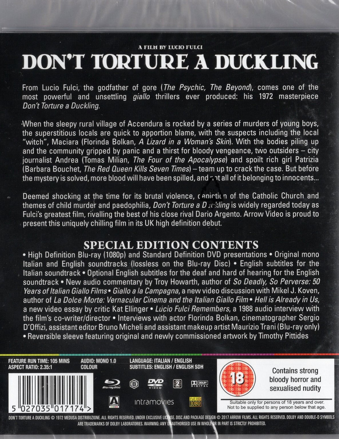 Don’t Torture a Duckling (1972) BD