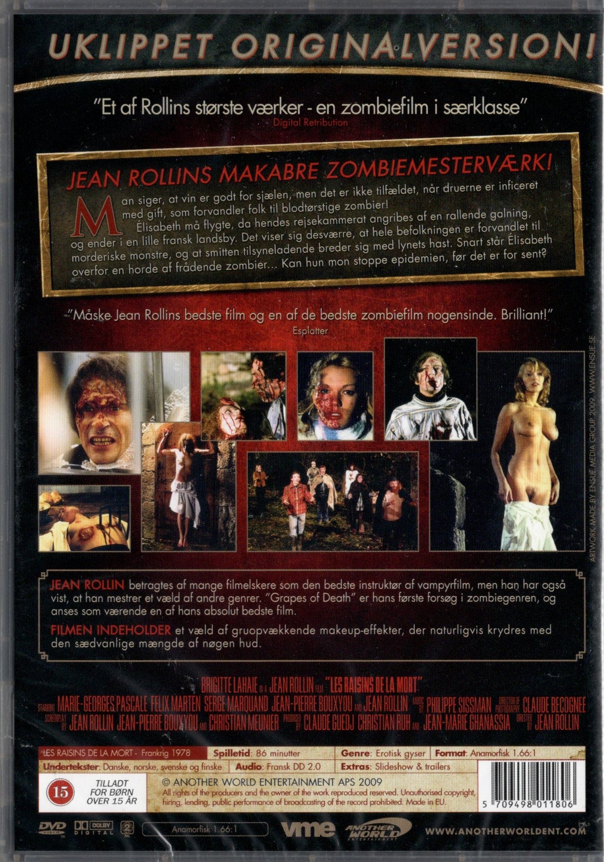 Grapes of Death (Ranska 1978) DVD