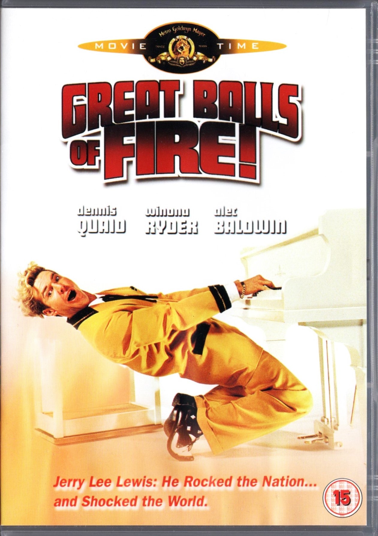 Great Balls of Fire (USA 1989) DVD KÄYTETTY