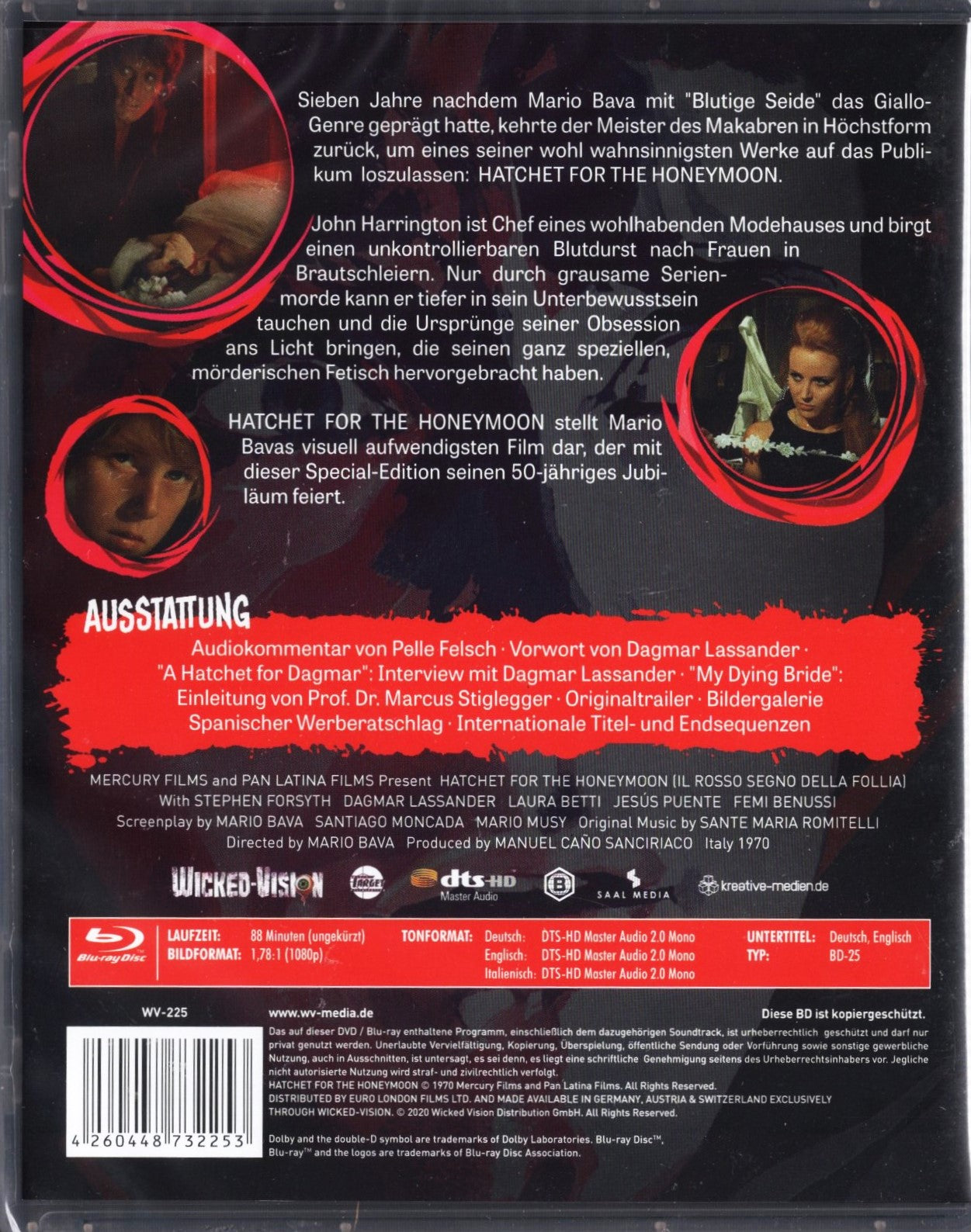 Hatchet for the Honeymoon (Italia 1970) BD