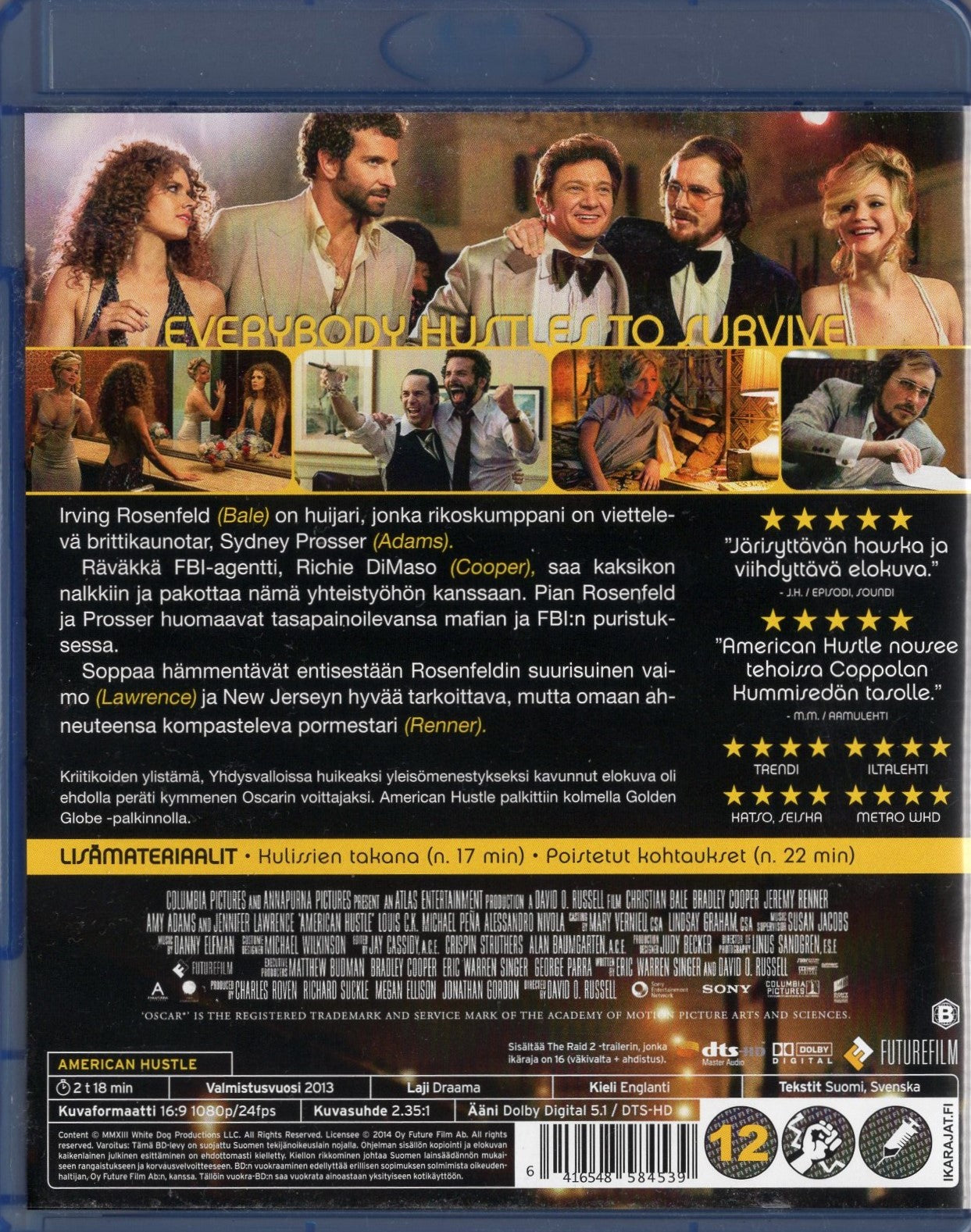 American Hustle (2013) BD KÄYTETTY