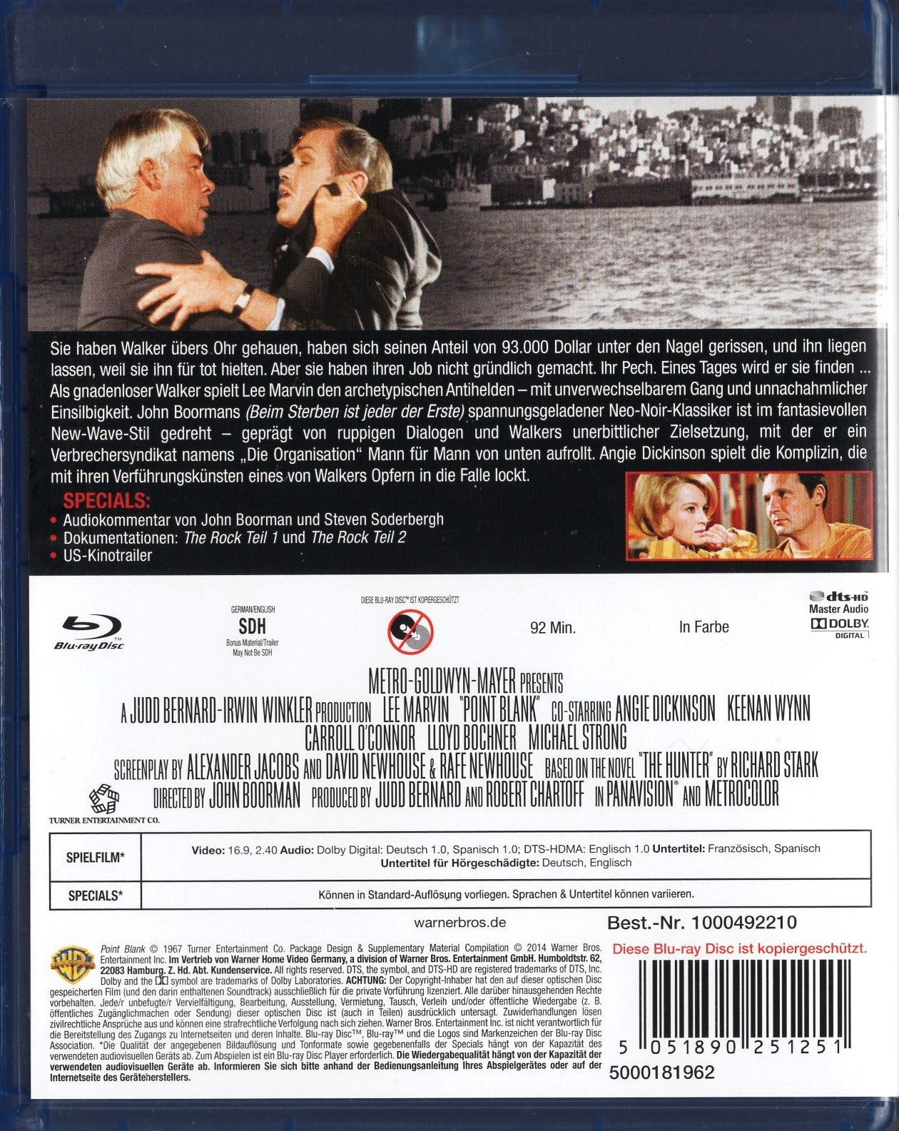 Point Blank (USA 1967) BD KÄYTETTY