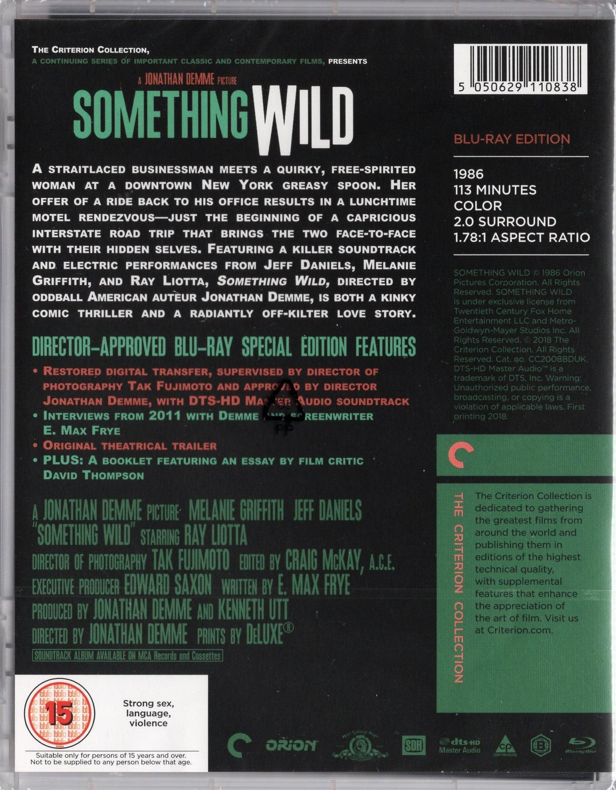 Something Wild (1986) BD