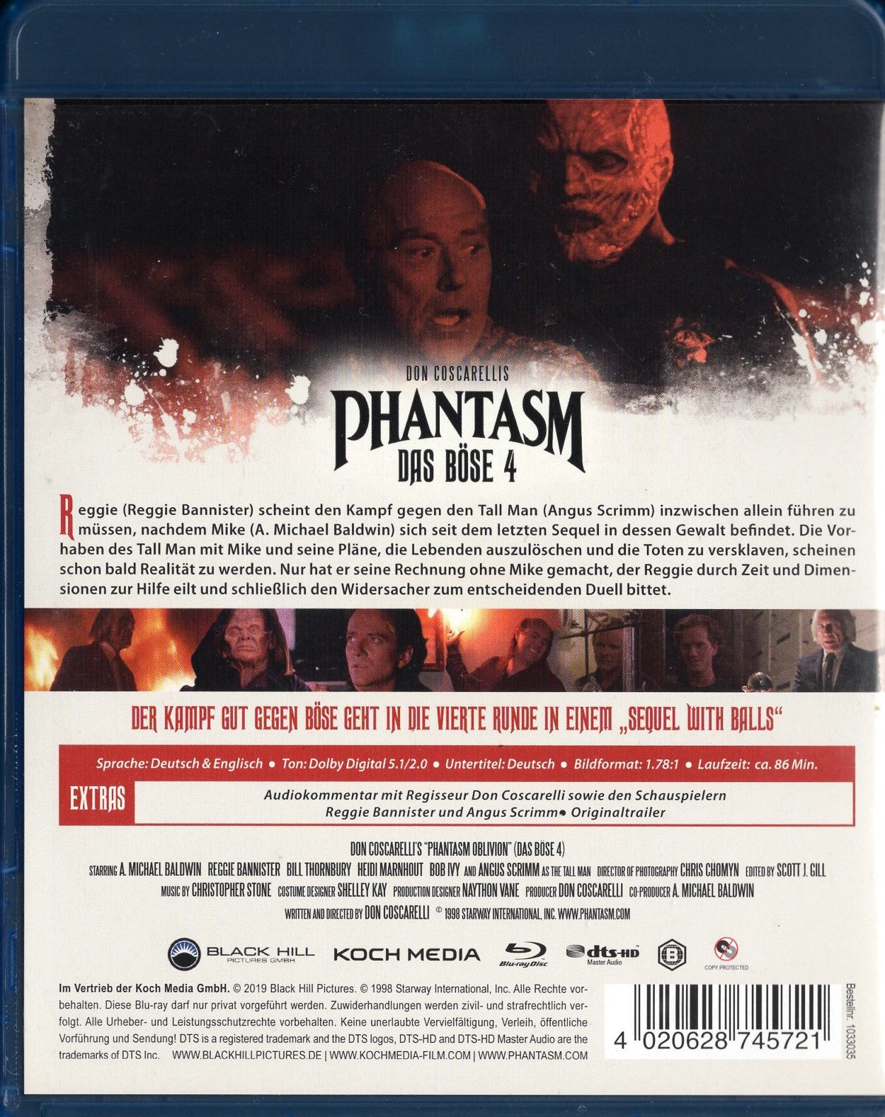 Phantasm IV: Oblivion (1998) BD KÄYTETTY
