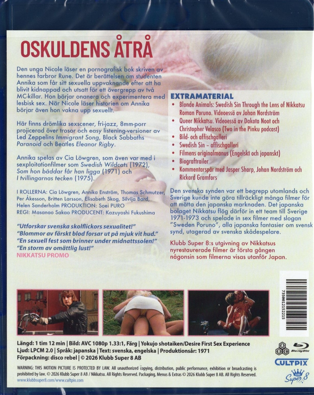 Oskuldens åtrå - Desire First Sex Experience (1971) BD