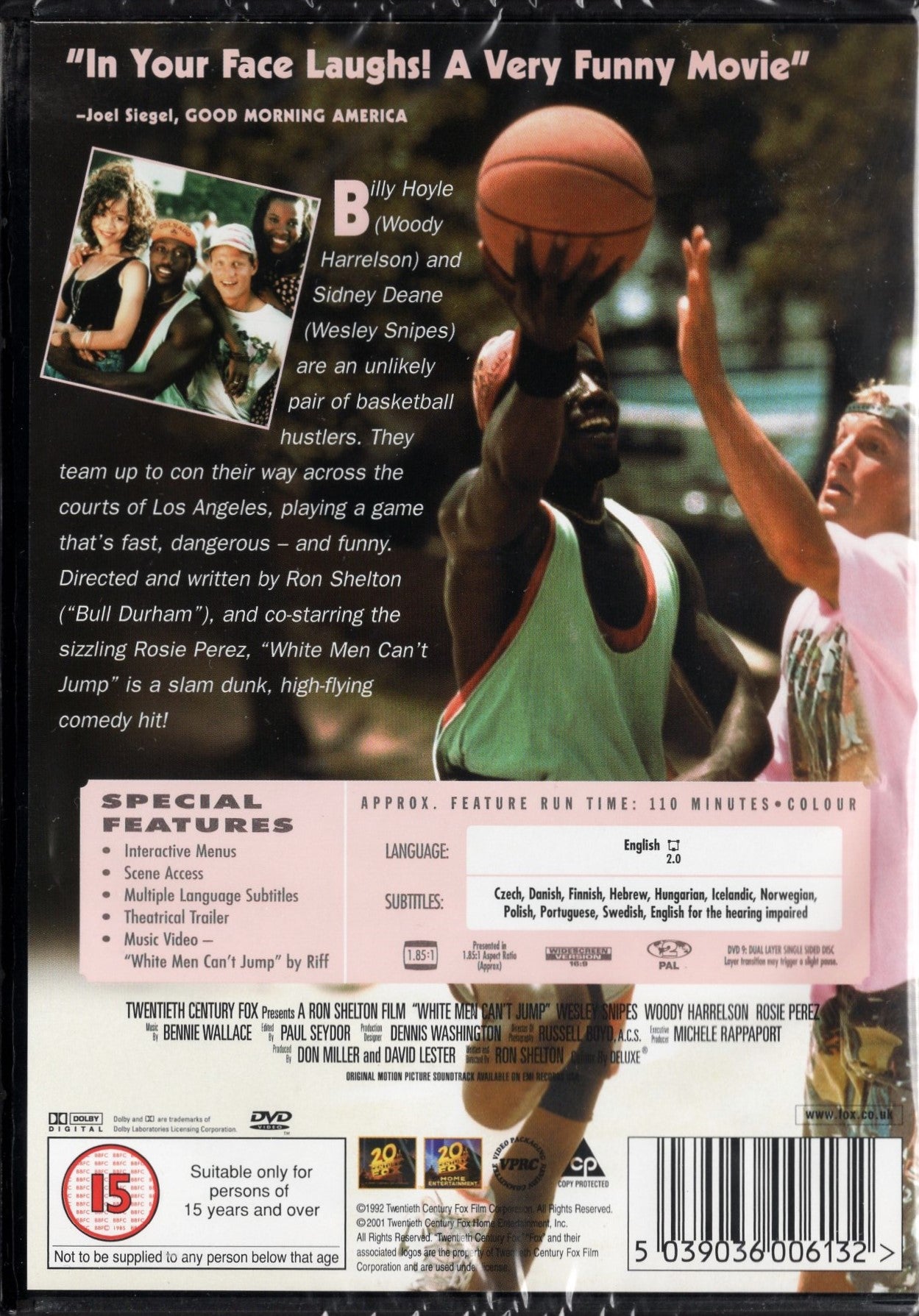 White Men Can’t Jump - Mustat donkkaa tykimmin (1992) DVD