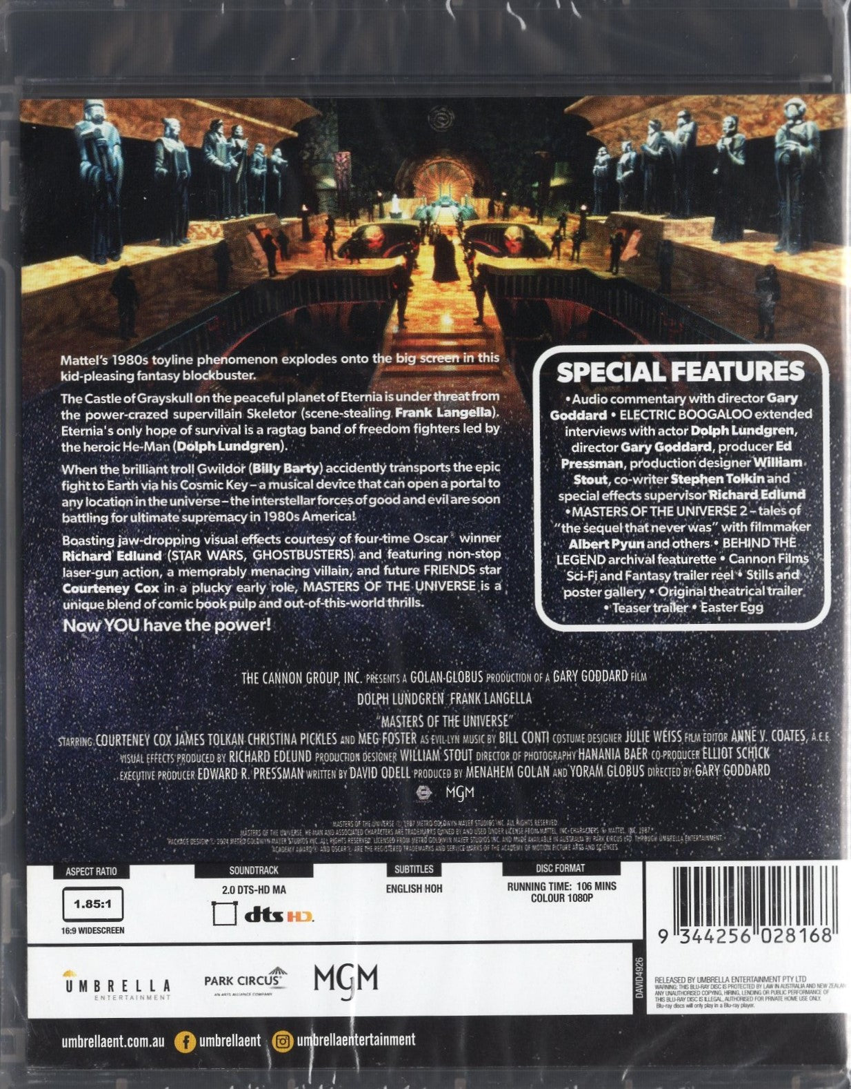 Masters of the Universe (1987) BD