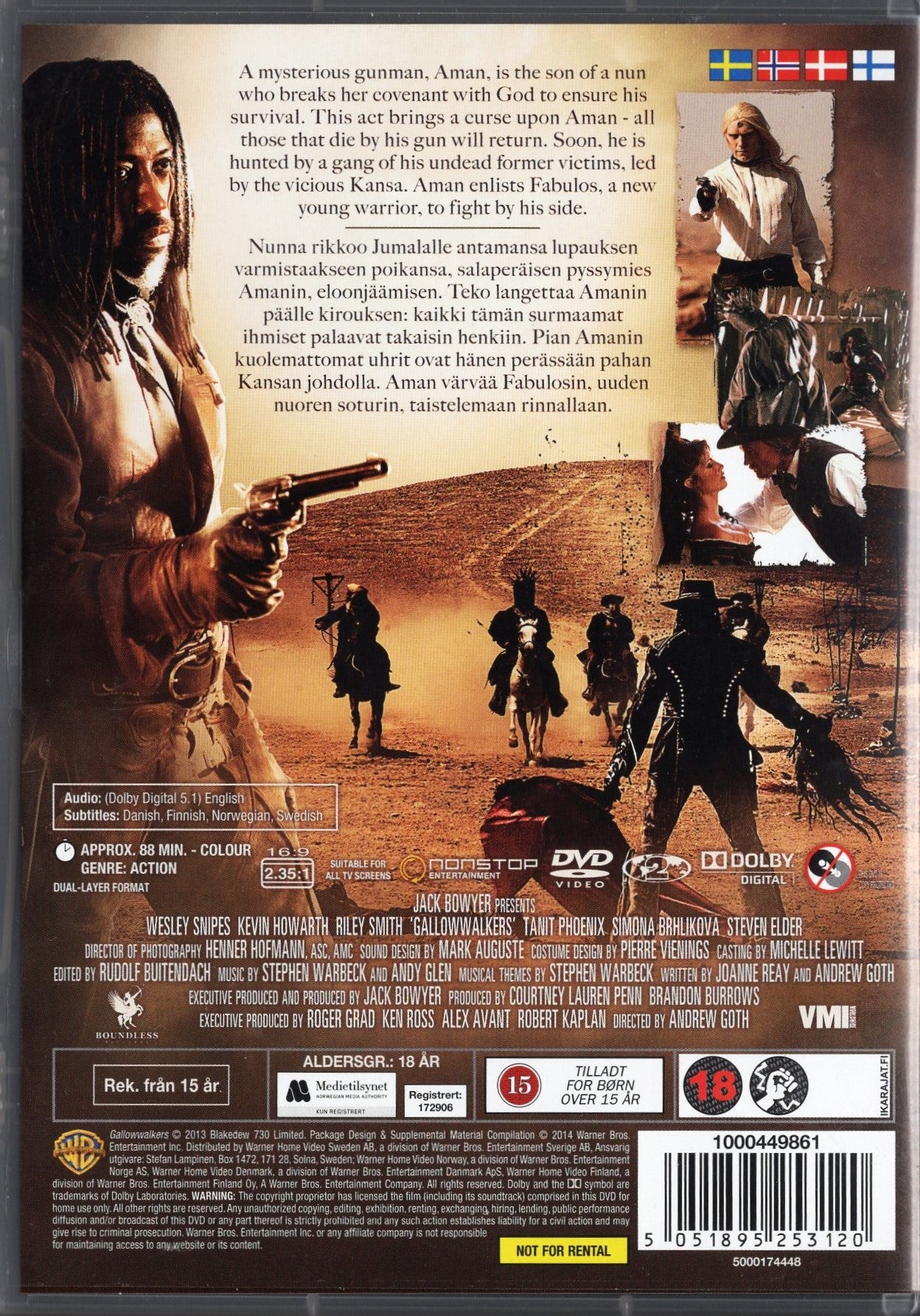 Gallowwalkers (2012) DVD KÄYTETTY