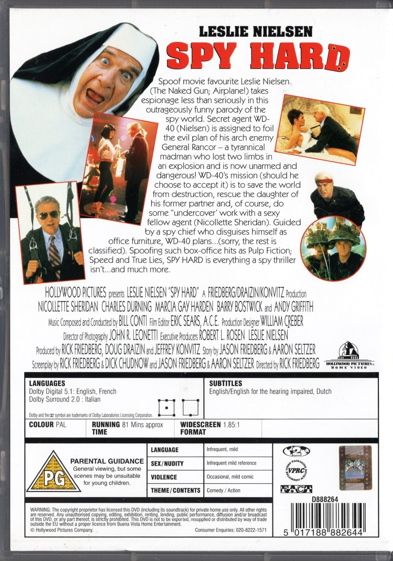 Spy Hard (1996) DVD KÄYTETTY