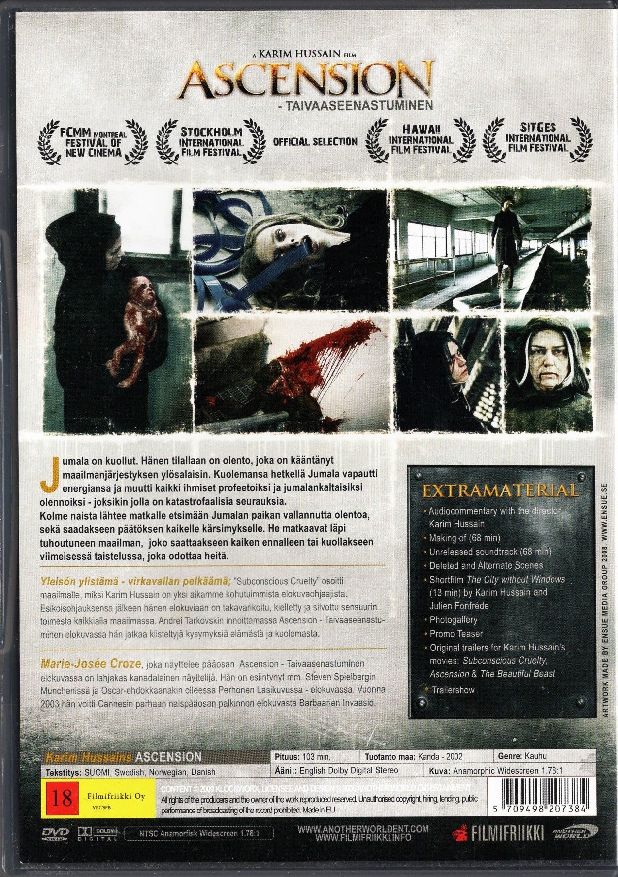 Ascension – Taivaaseenastuminen (2002) DVD KÄYTETTY