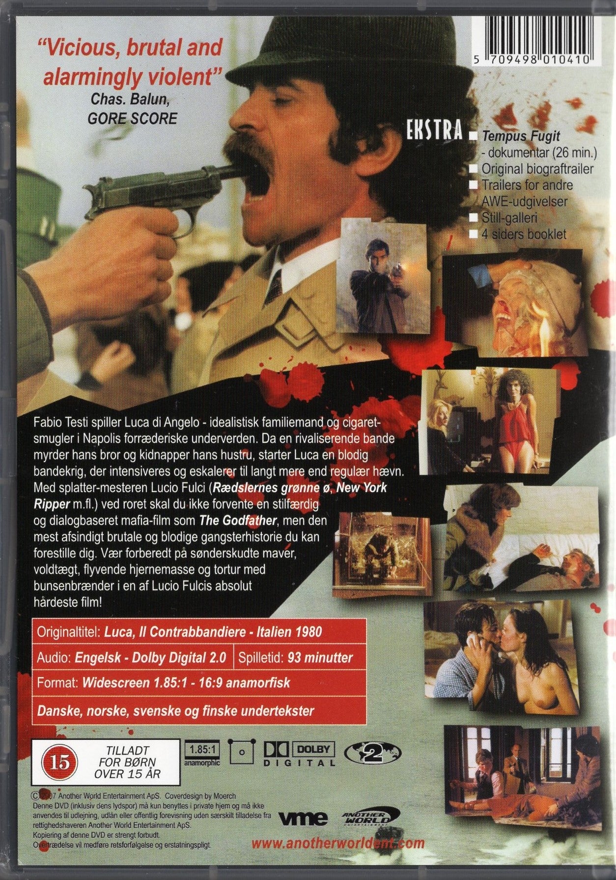 Contraband - The Naples Connection (1980) DVD KÄYTETTY