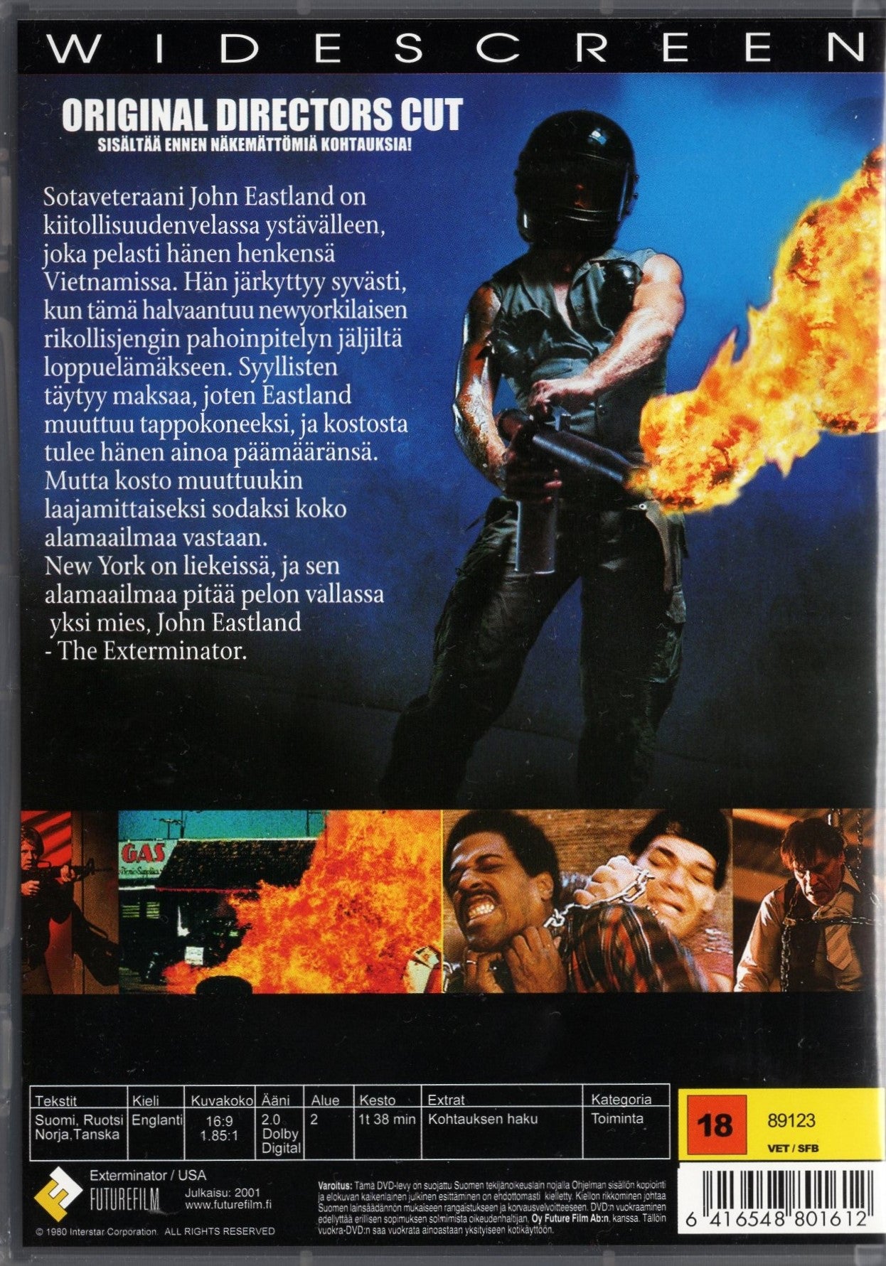 Exterminator (USA 1980) DVD KÄYTETTY