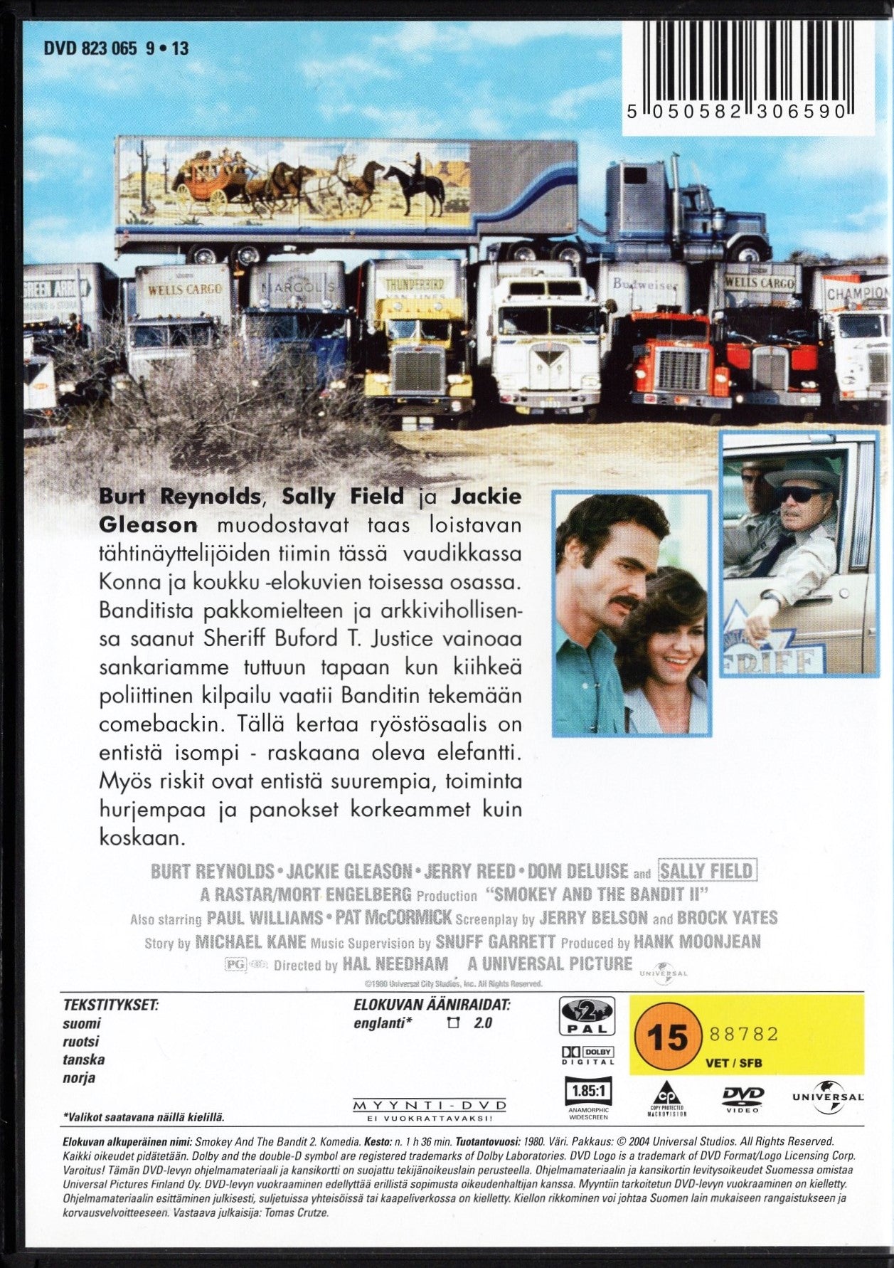 Smokey and the Bandit II - Konna ja koukku 2 (1980) DVD KÄYTETTY