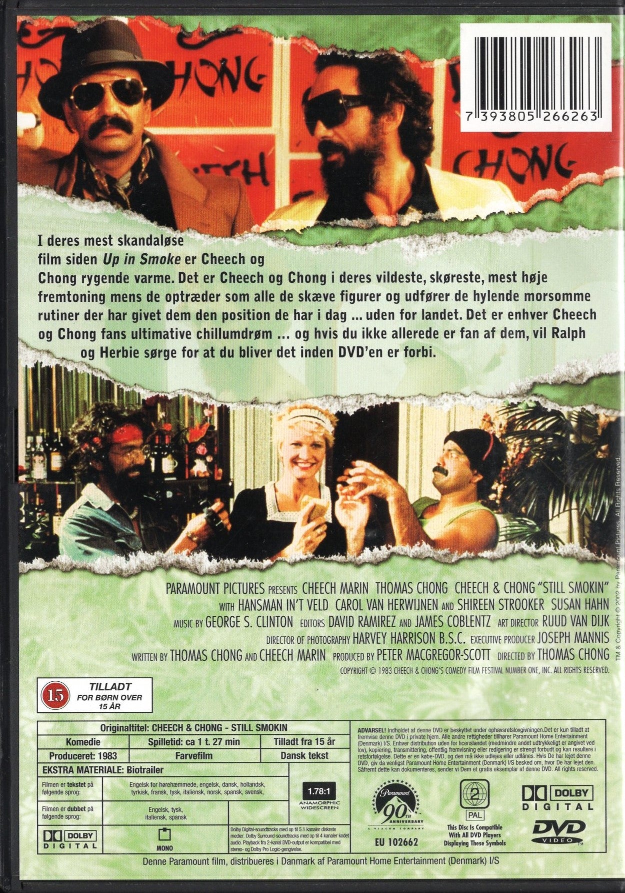 Cheech & Chong's Still Smokin (1983) DVD KÄYTETTY