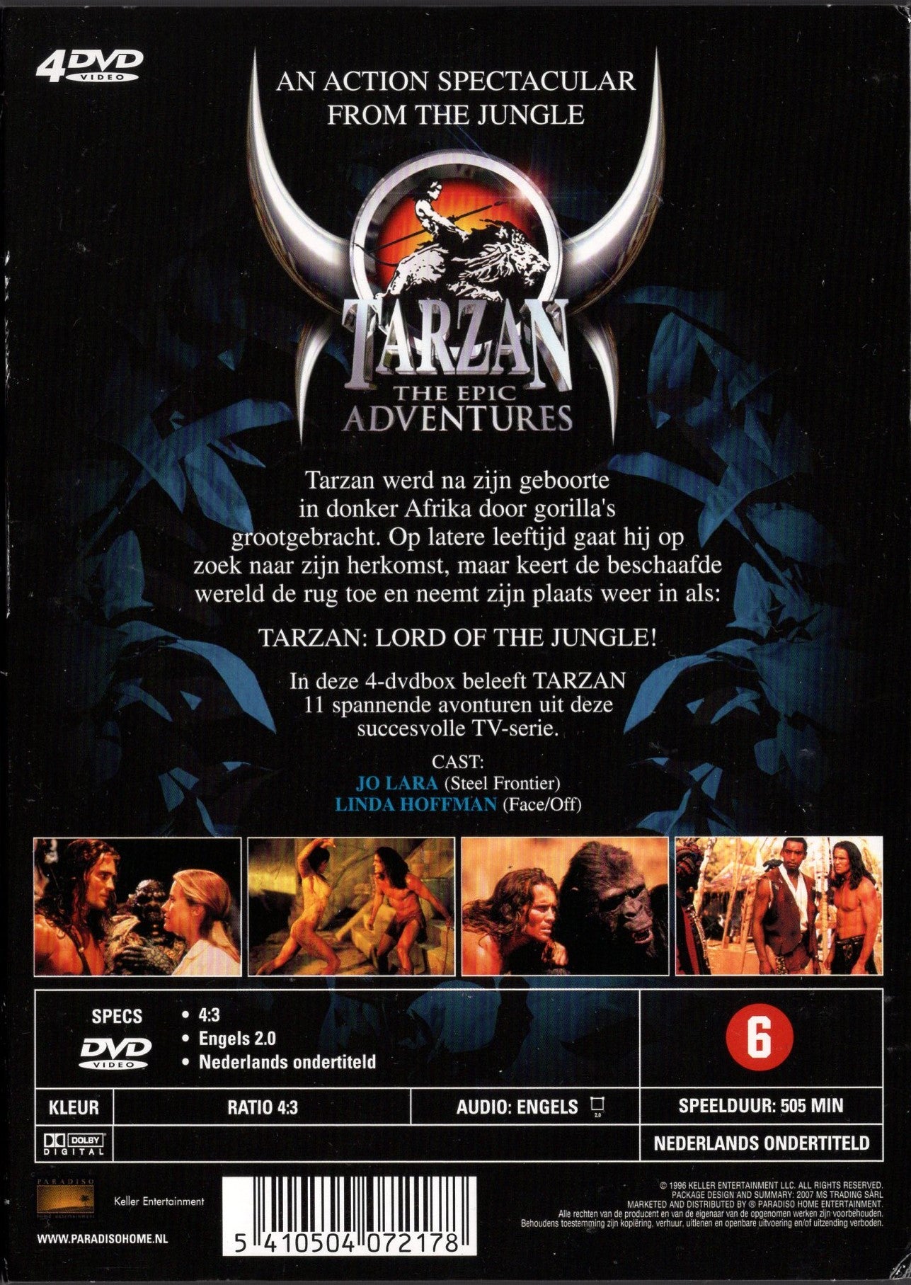 Tarzan – The Epic Adventures: Kausi 1, jaksot 12–22 (1996) DVD KÄYTETTY