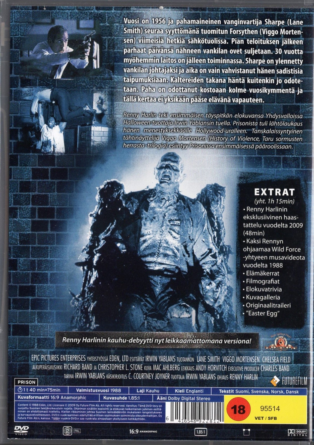 Prison - Vankila (1988) DVD KÄYTETTY