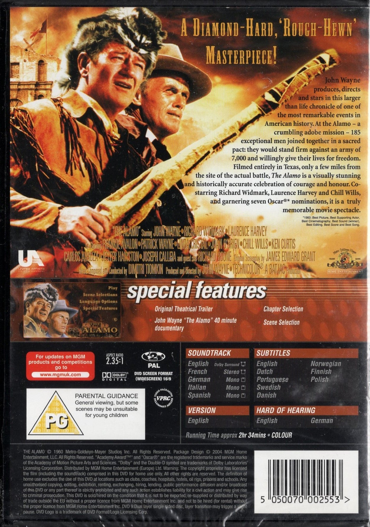 Alamo (1960) DVD