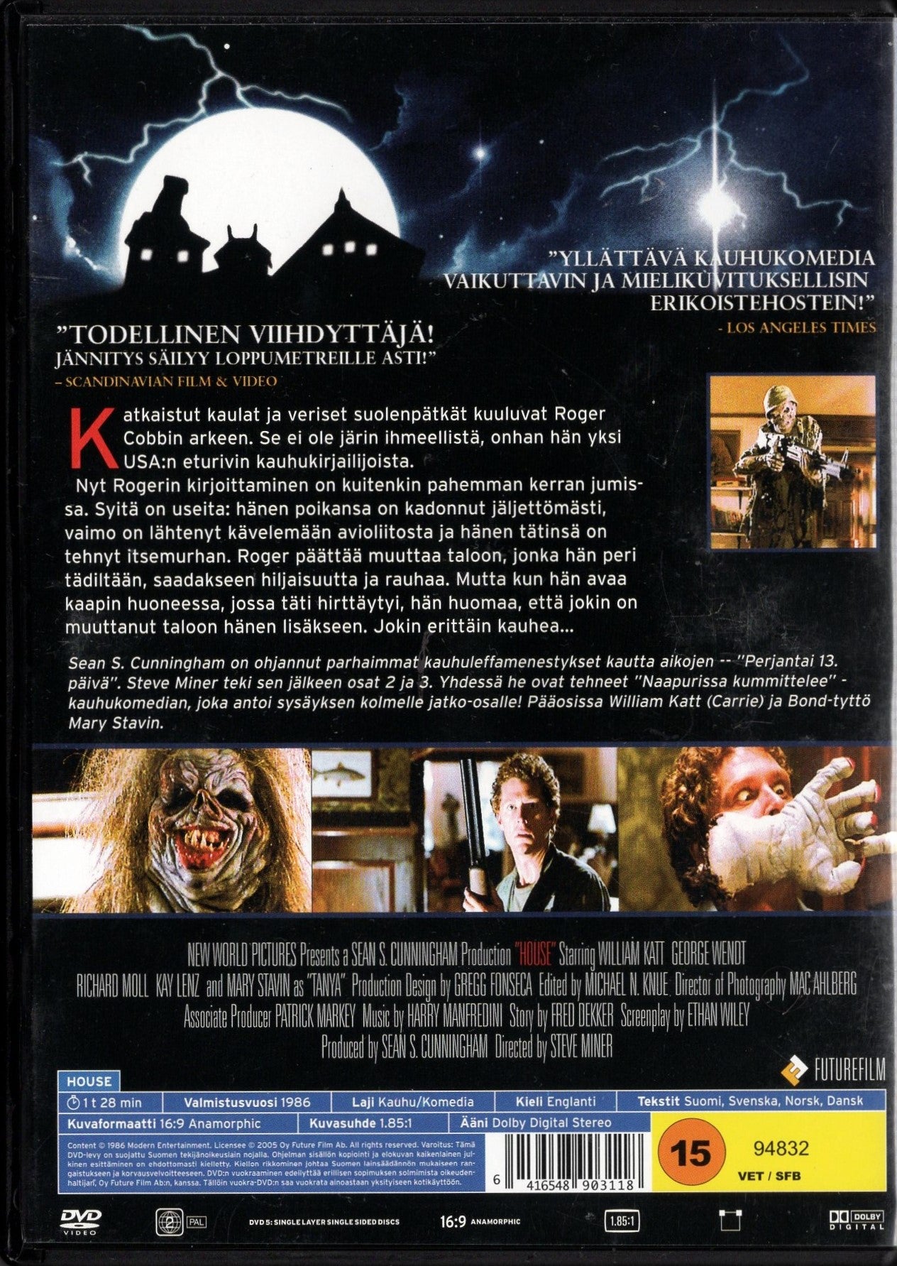 House – Naapurissa kummittelee (USA 1986) DVD KÄYTETTY