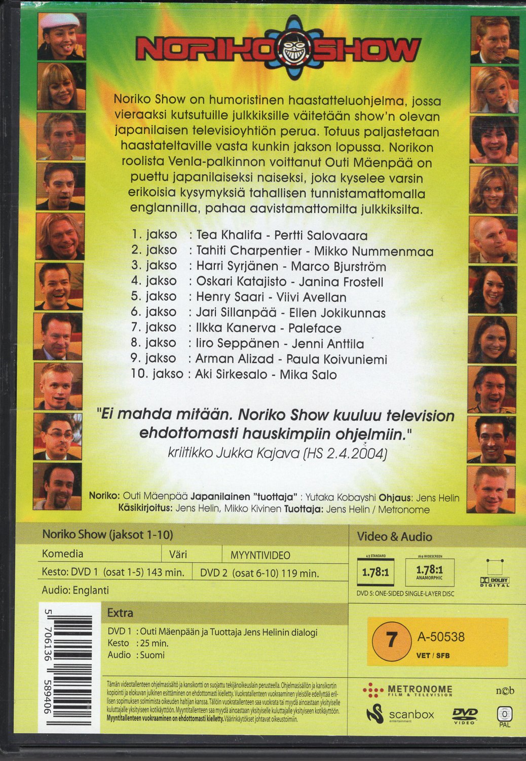 Noriko Show - DVD KÄYTETTY