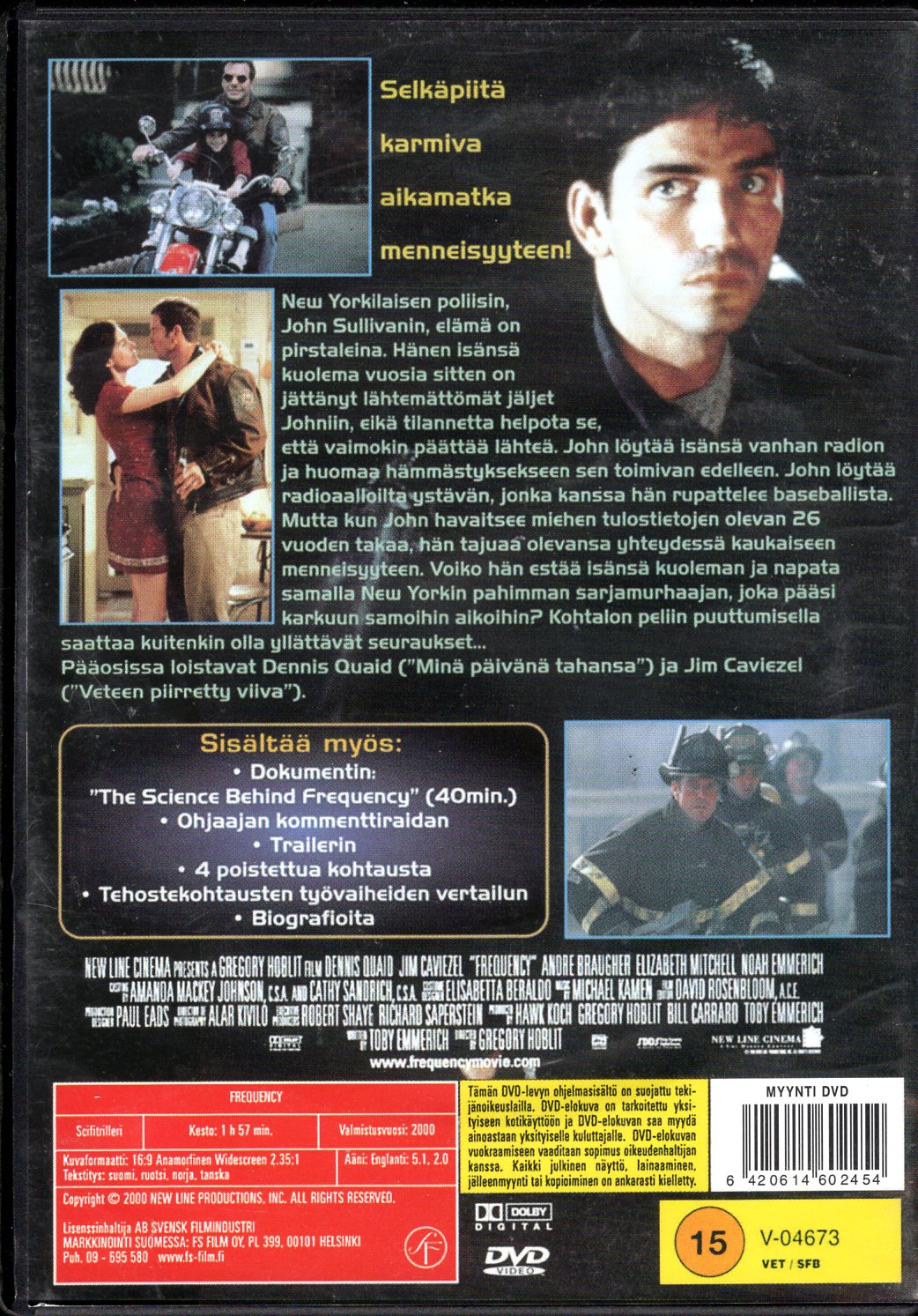 Frequency (2000) DVD KÄYTETTY
