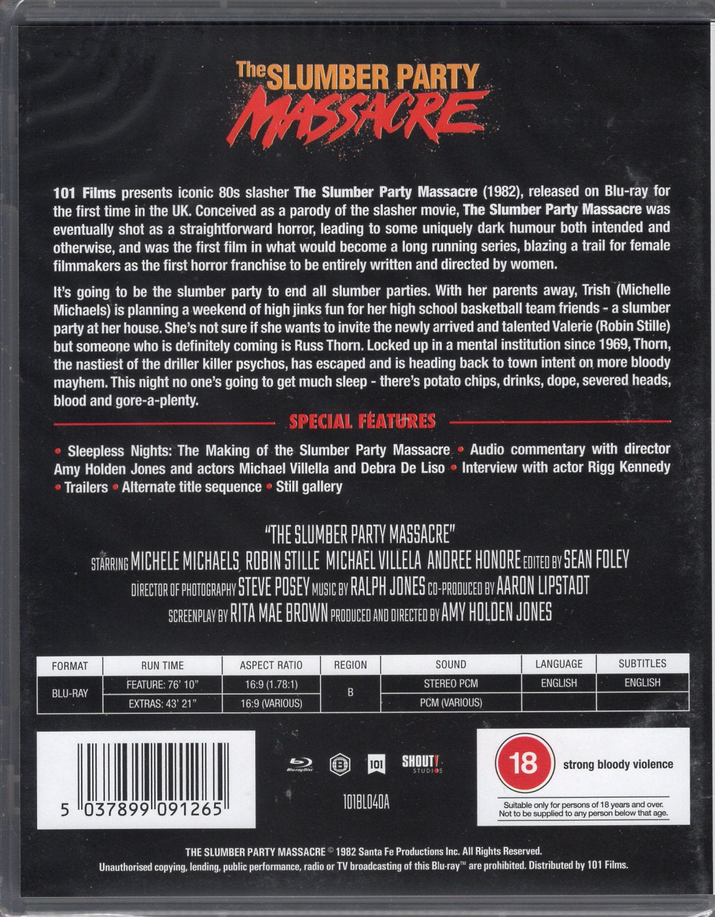 Slumber Party Massacre (1982) BD