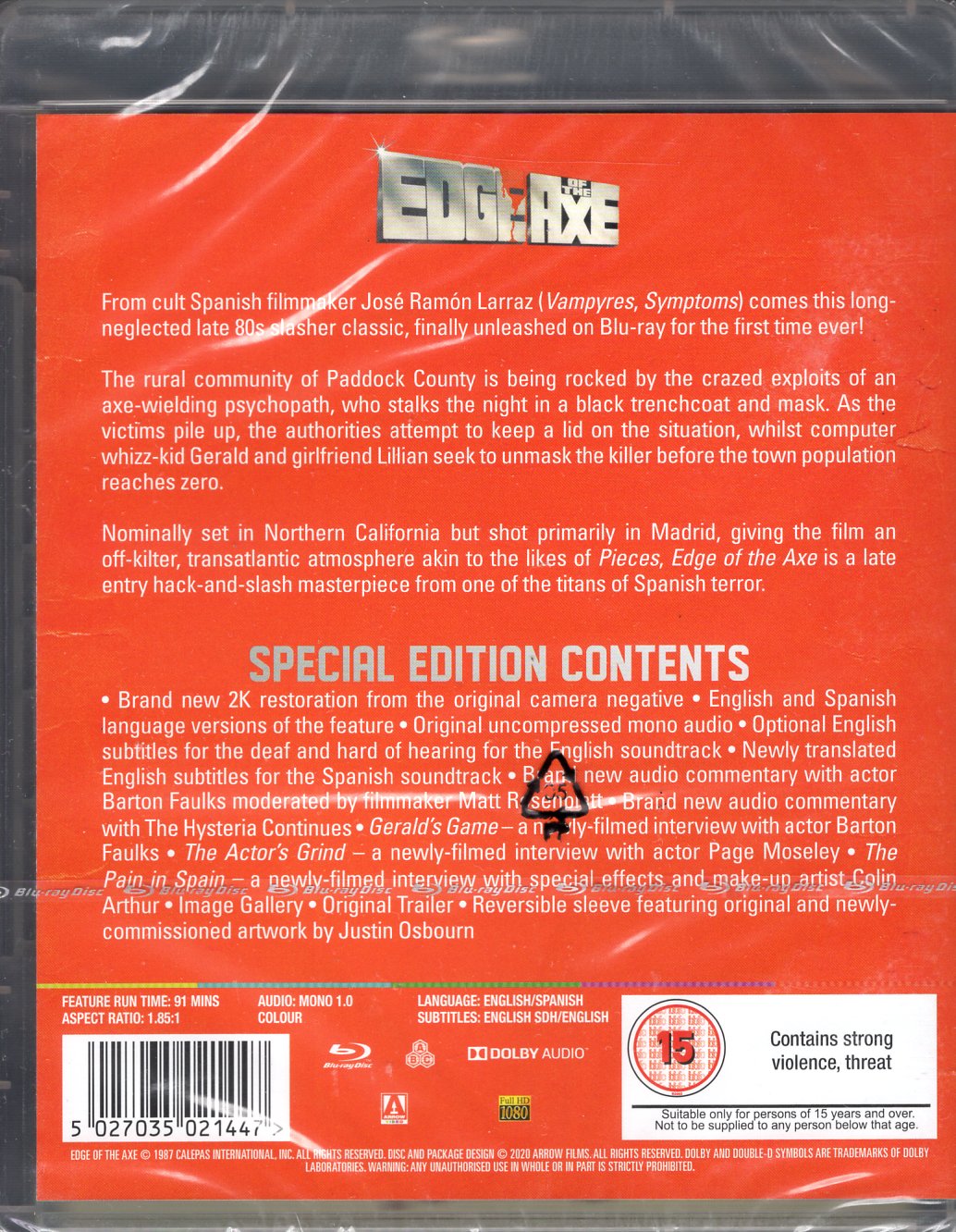 Edge of the Axe (1987) BD