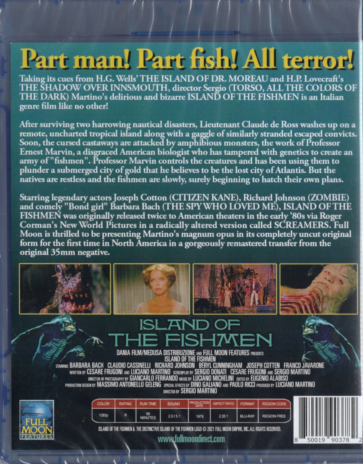 Island of the Fishmen (Italia 1979) BD