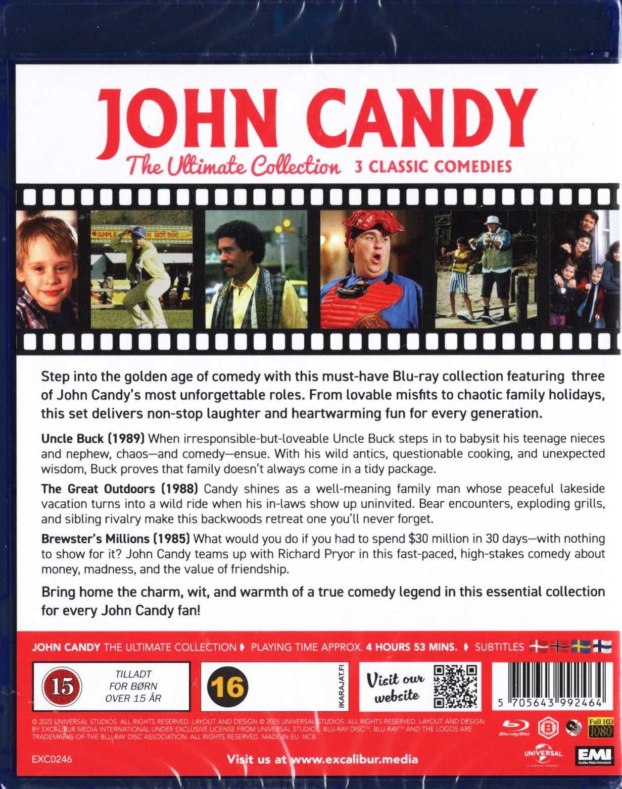 John Candy The Ultimate Collection – 3 Classic Comedies BLU-RAY