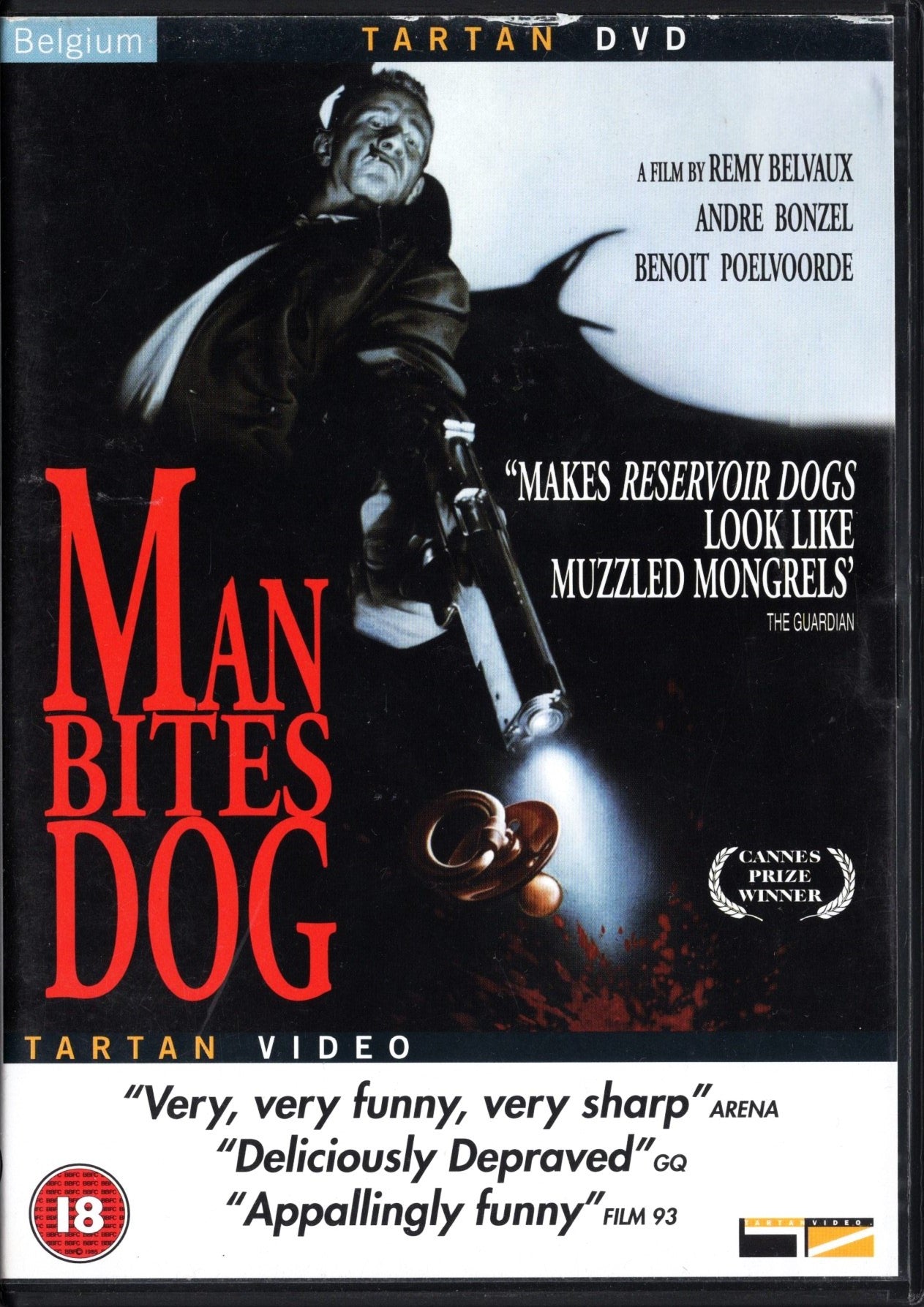 Man Bites Dog (Belgia 1992) DVD KÄYTETTY