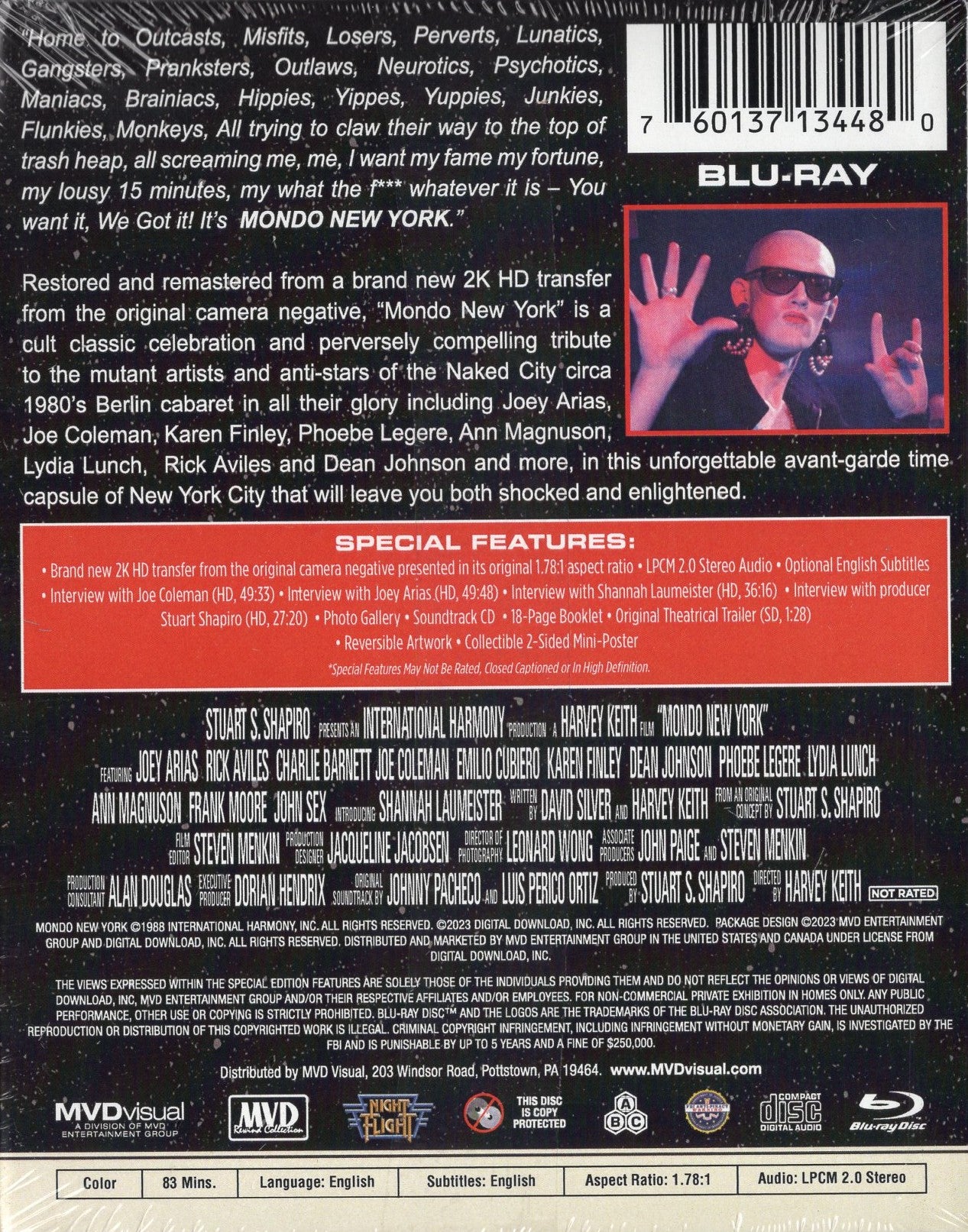 Mondo New York (USA 1988) BD