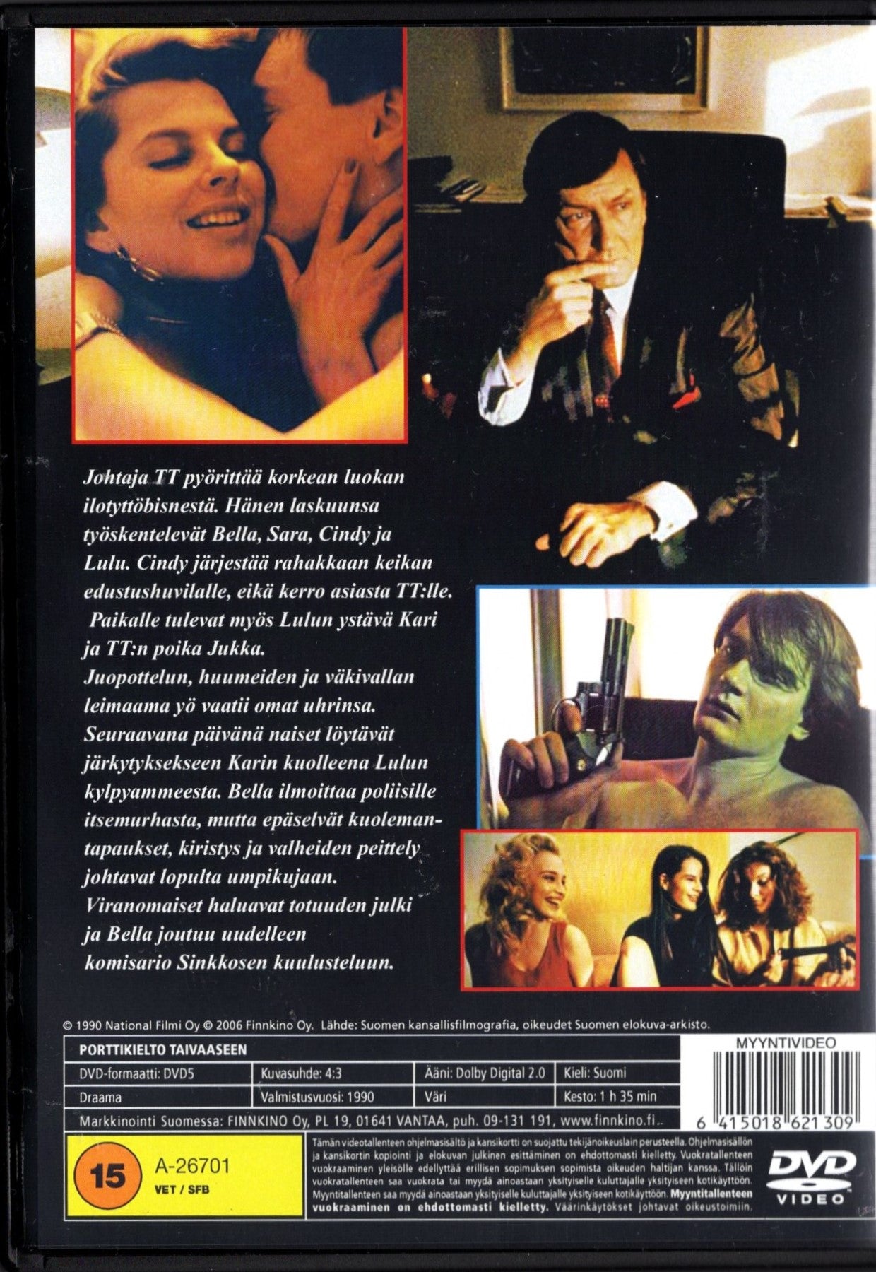Porttikielto taivaaseen (Suomi 1990) DVD KÄYTETTY