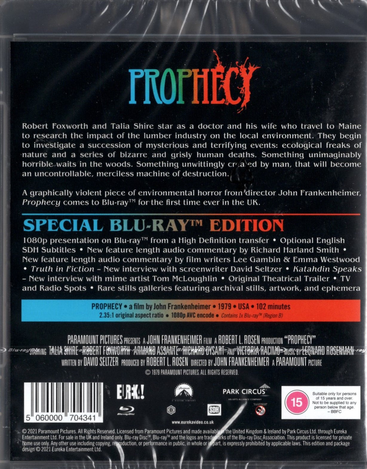 Prophecy (USA 1979) BD