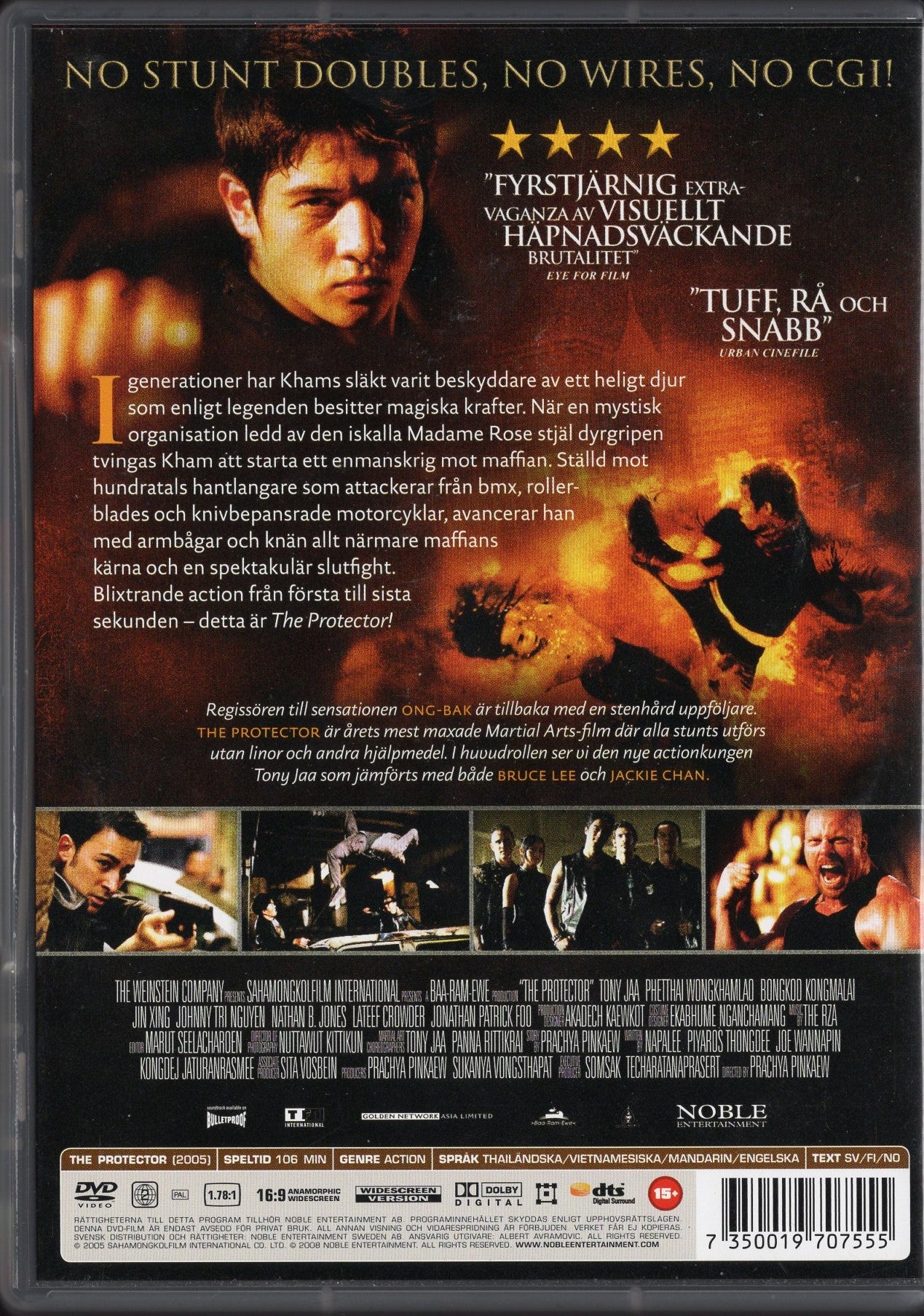 Protector - Tom Yum Goong (Thaimaa 2005) DVD KÄYTETTY