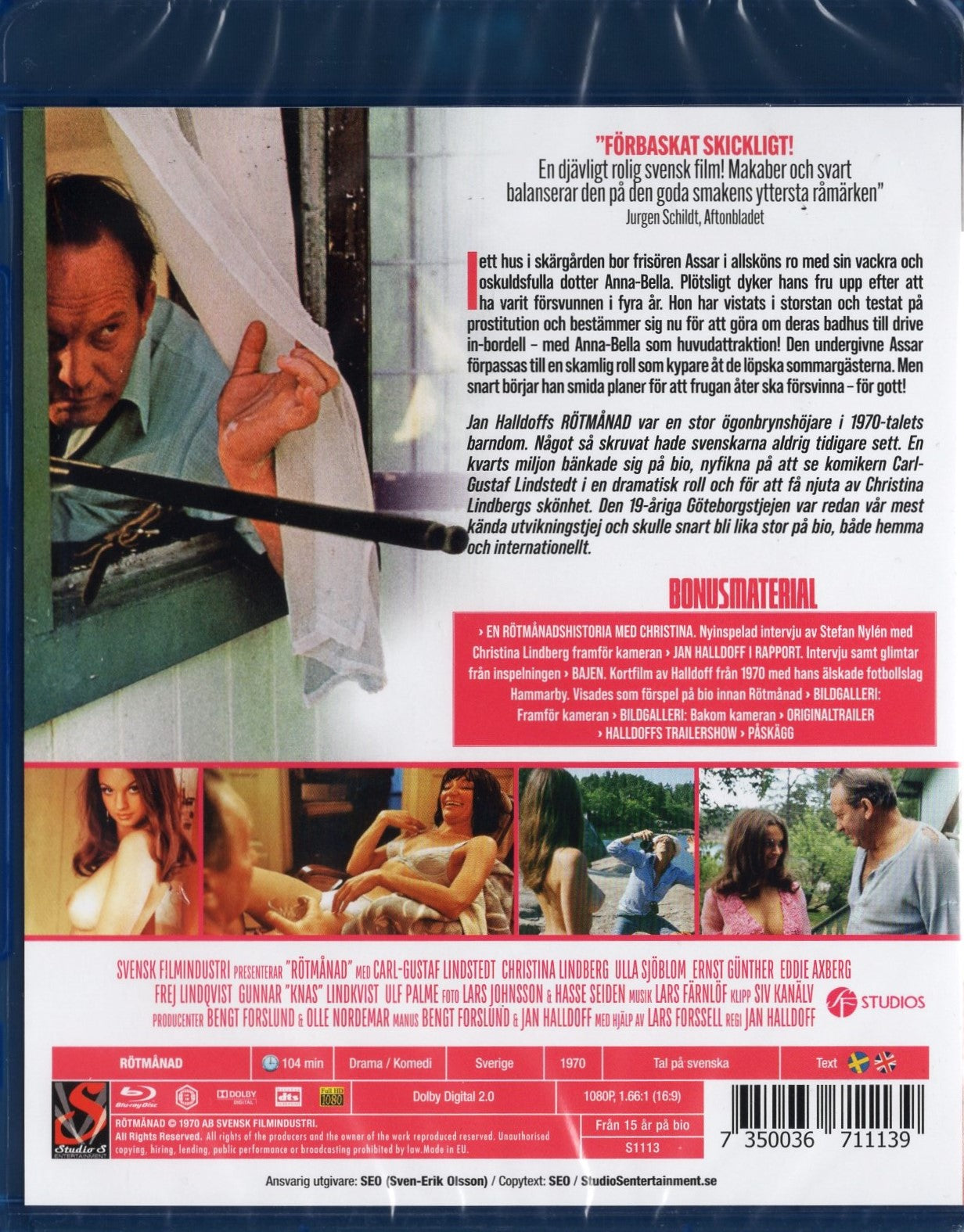 Rötmånad (Ruotsi 1970) BD