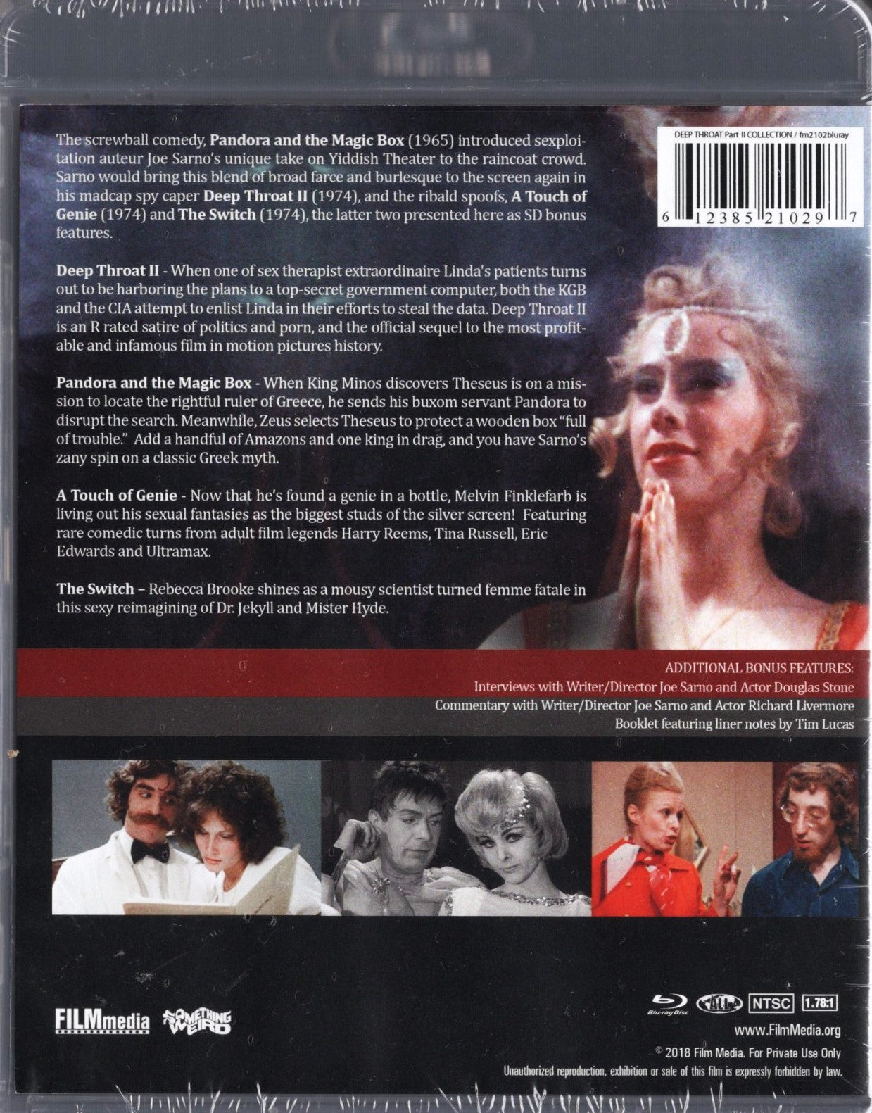 Joe Sarno Vol. 3: Deep Throat II Collection (USA 1965-74) BD