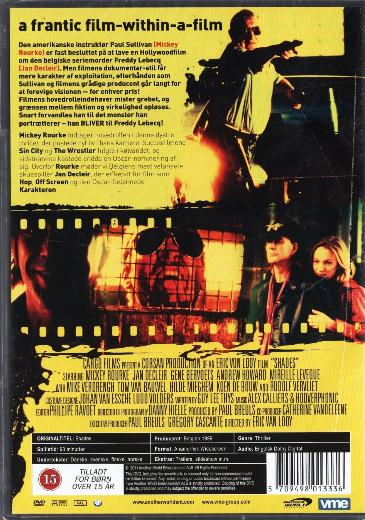 Shades (Belgia 1999) DVD KÄYTETTY