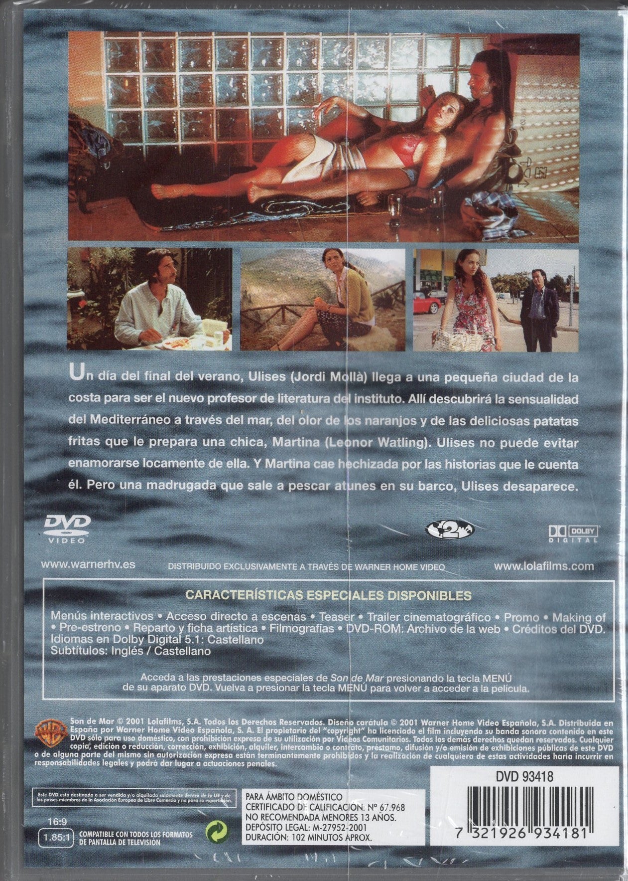 Sound of the Sea (Espanja 2001) DVD