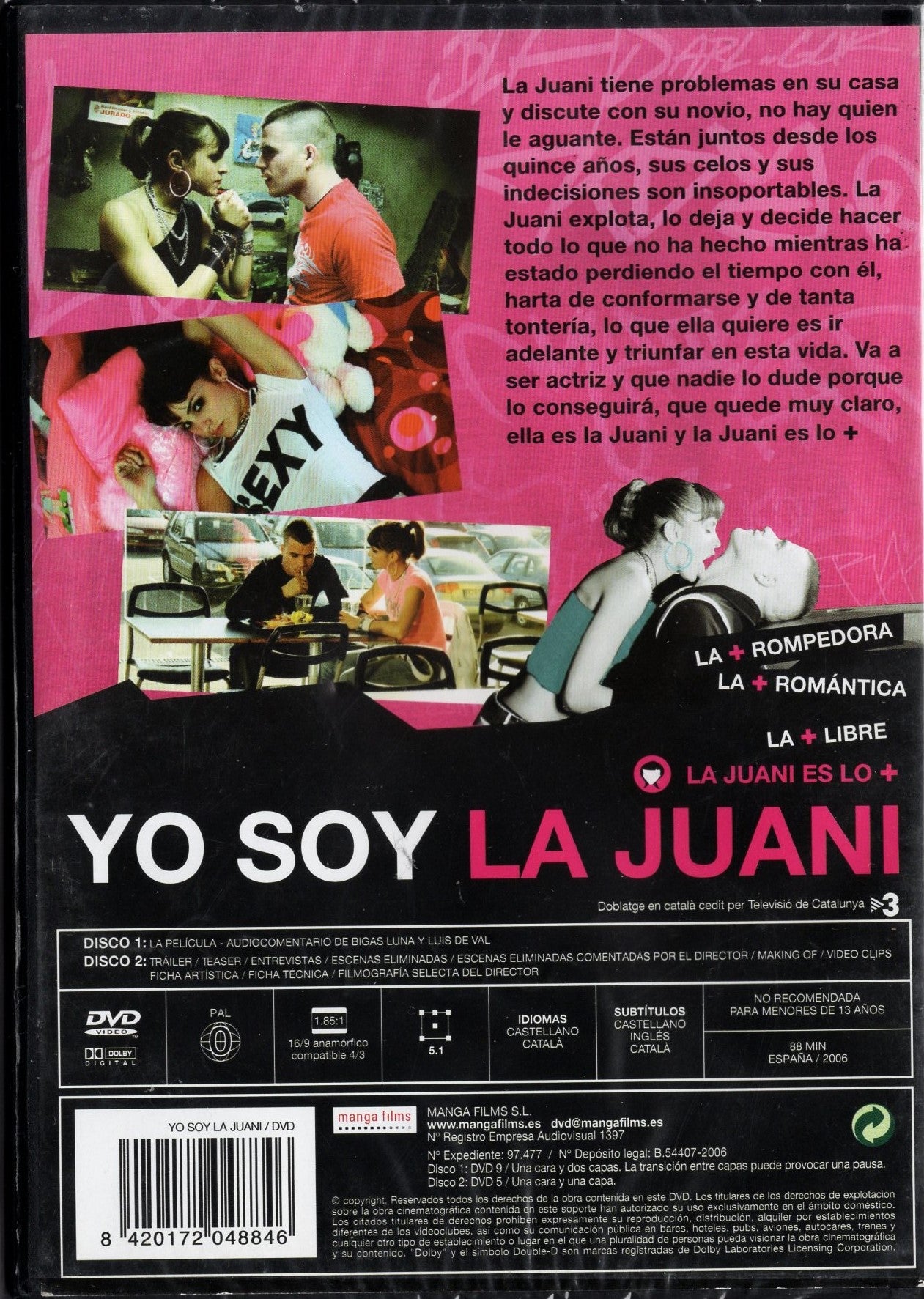 My Name Is Juani (Espanja 2006) DVD