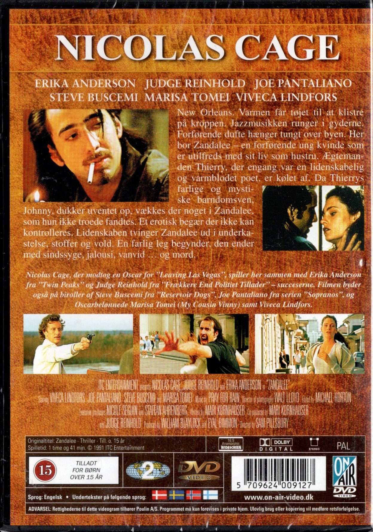 Zandalee – himottu (USA 1991) DVD