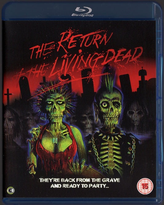 Return of the Living Dead (1985) BLU-RAY KÄYTETTY