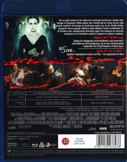 30 Days of Night 2: Dark Days – 30 päivää kaamosta 2 (USA 2010) BD KÄYTETTY