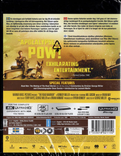 Mad Max 2: The Road Warrior (1981) 4K UHD